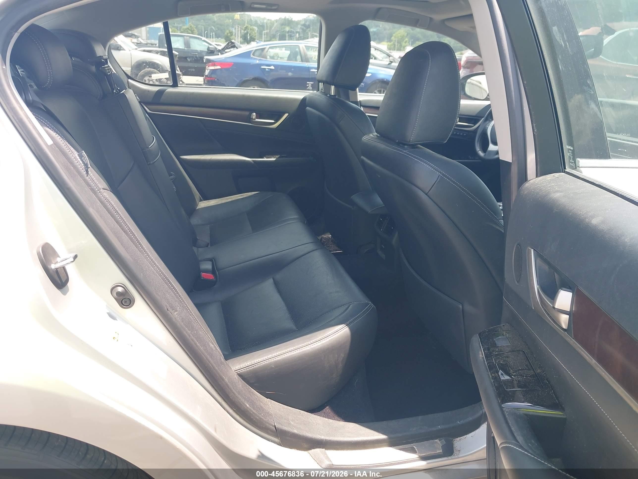 2013 Lexus Gs 350   Silver vin: JTHCE1BL0D5012314
