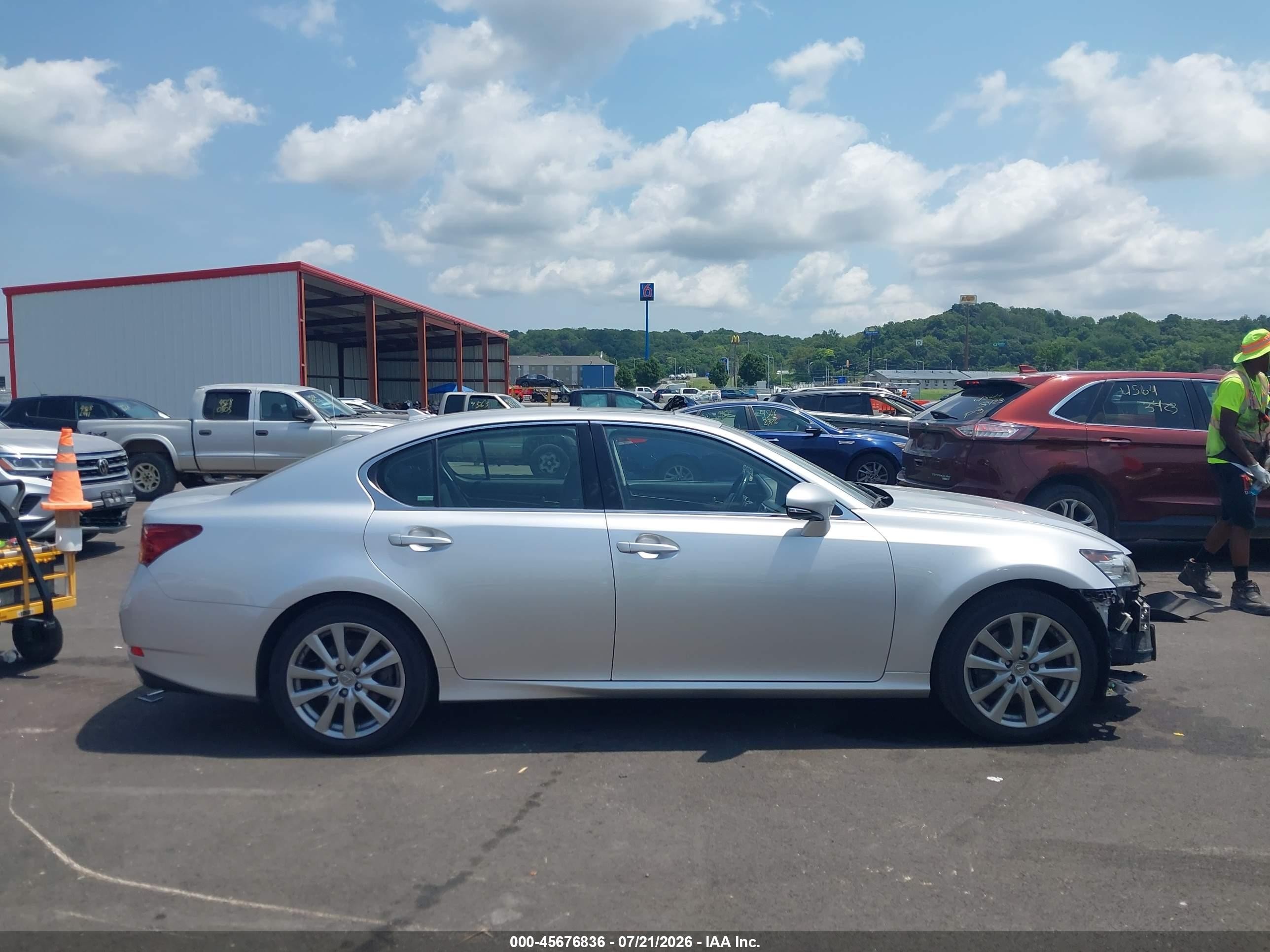 2013 Lexus Gs 350   Silver vin: JTHCE1BL0D5012314