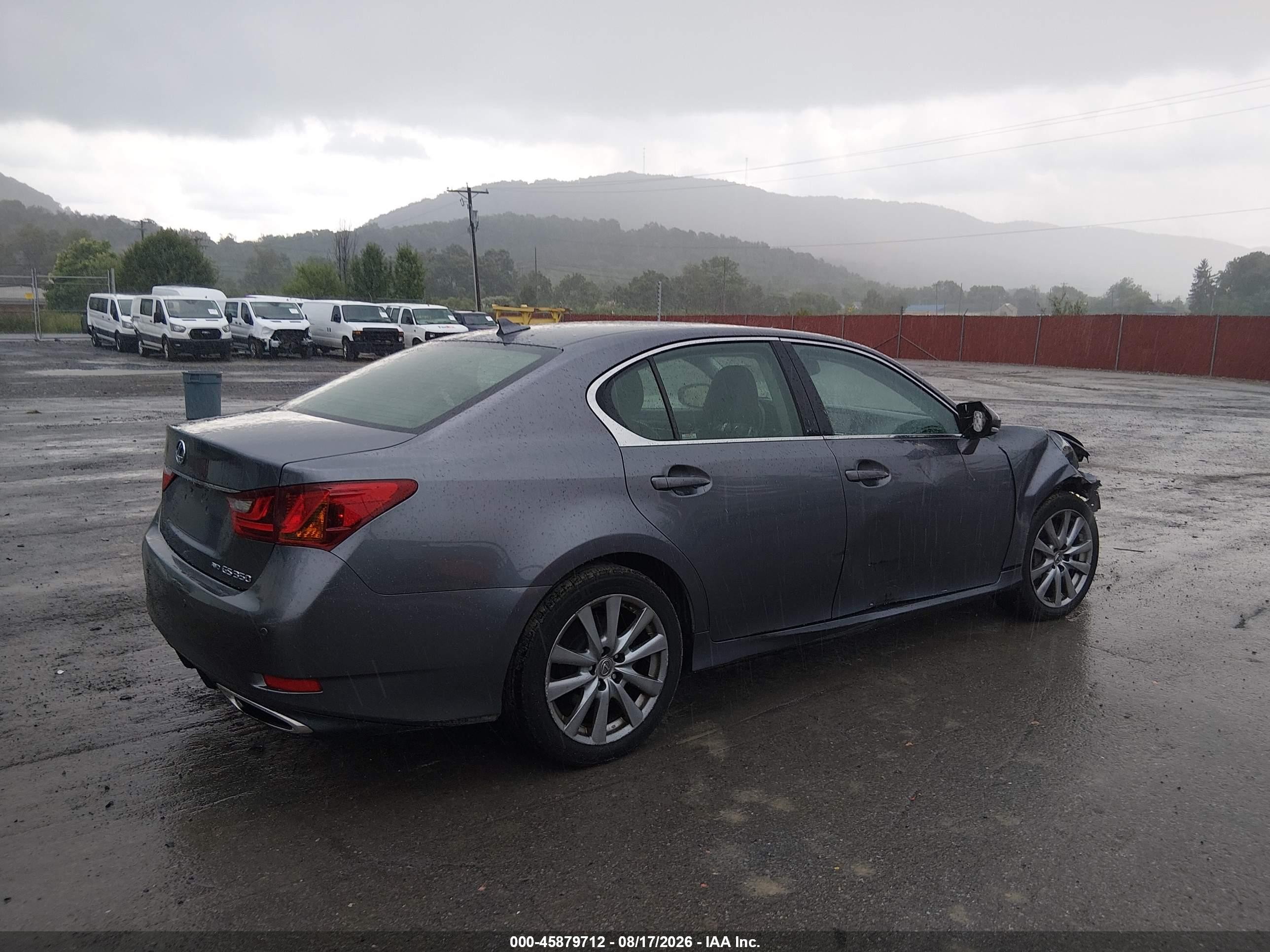 2013 Lexus Gs 350 Gray vin: JTHCE1BL0D5012393