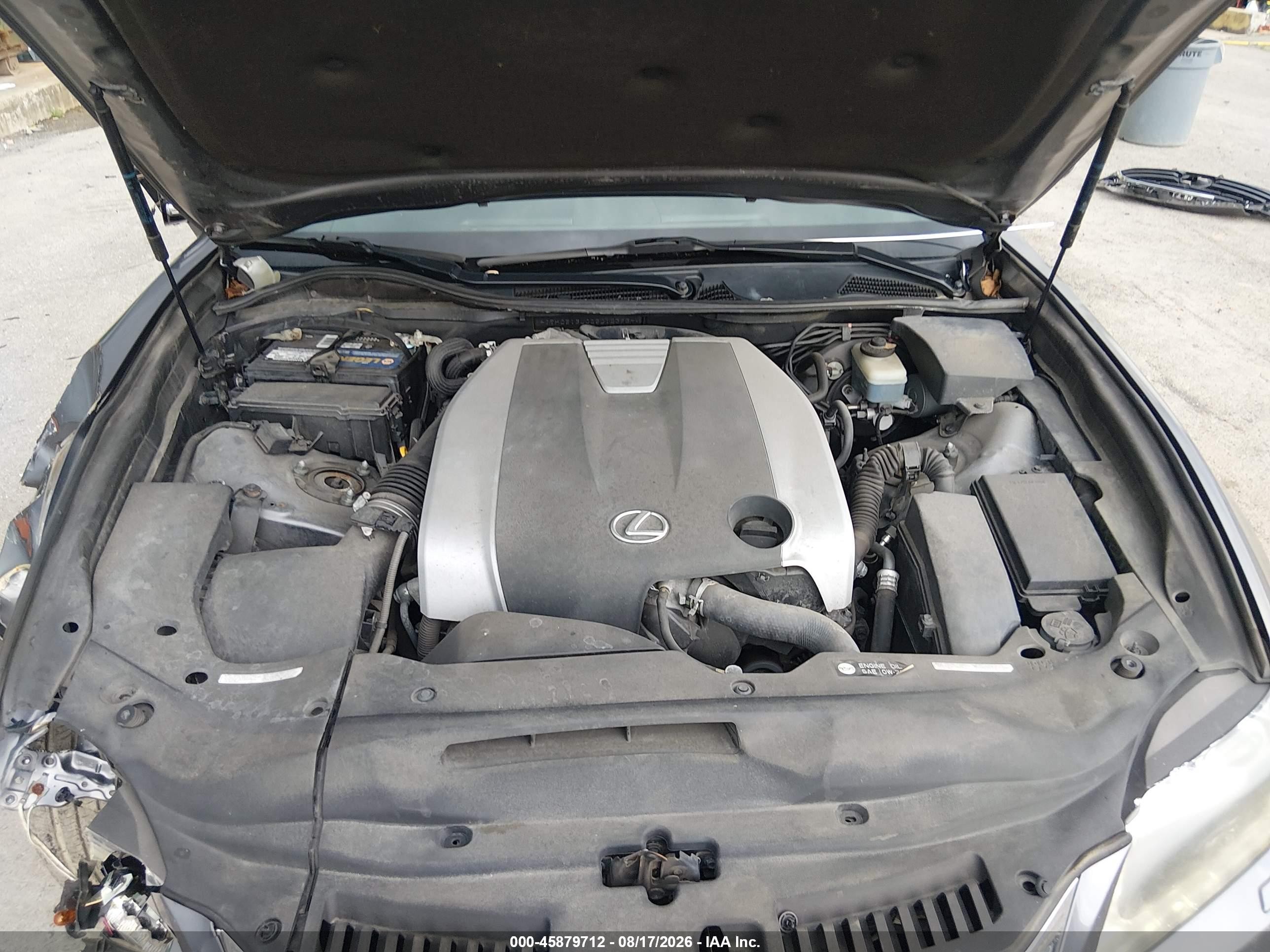 2013 Lexus Gs 350 Gray vin: JTHCE1BL0D5012393