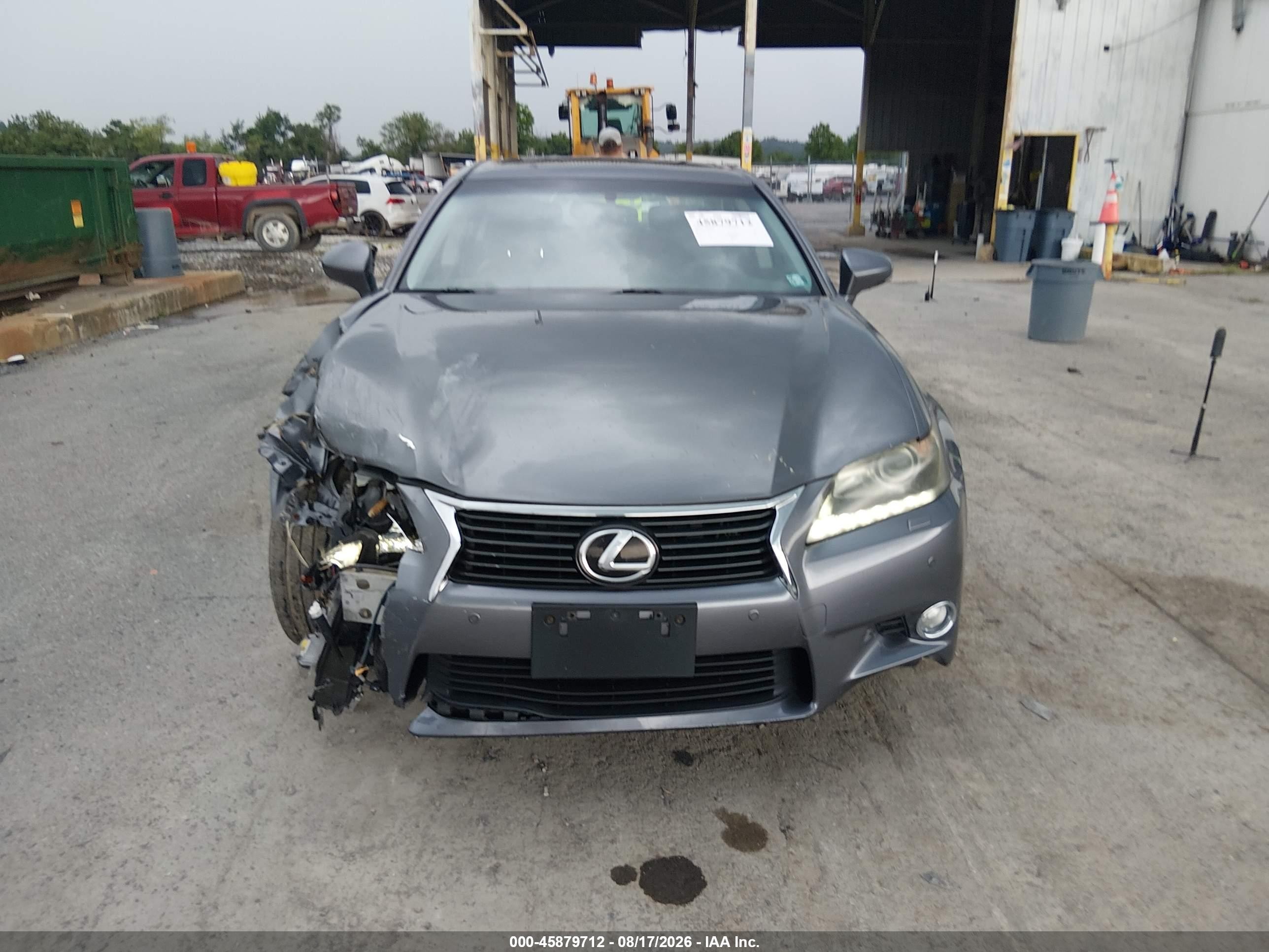 2013 Lexus Gs 350 Gray vin: JTHCE1BL0D5012393