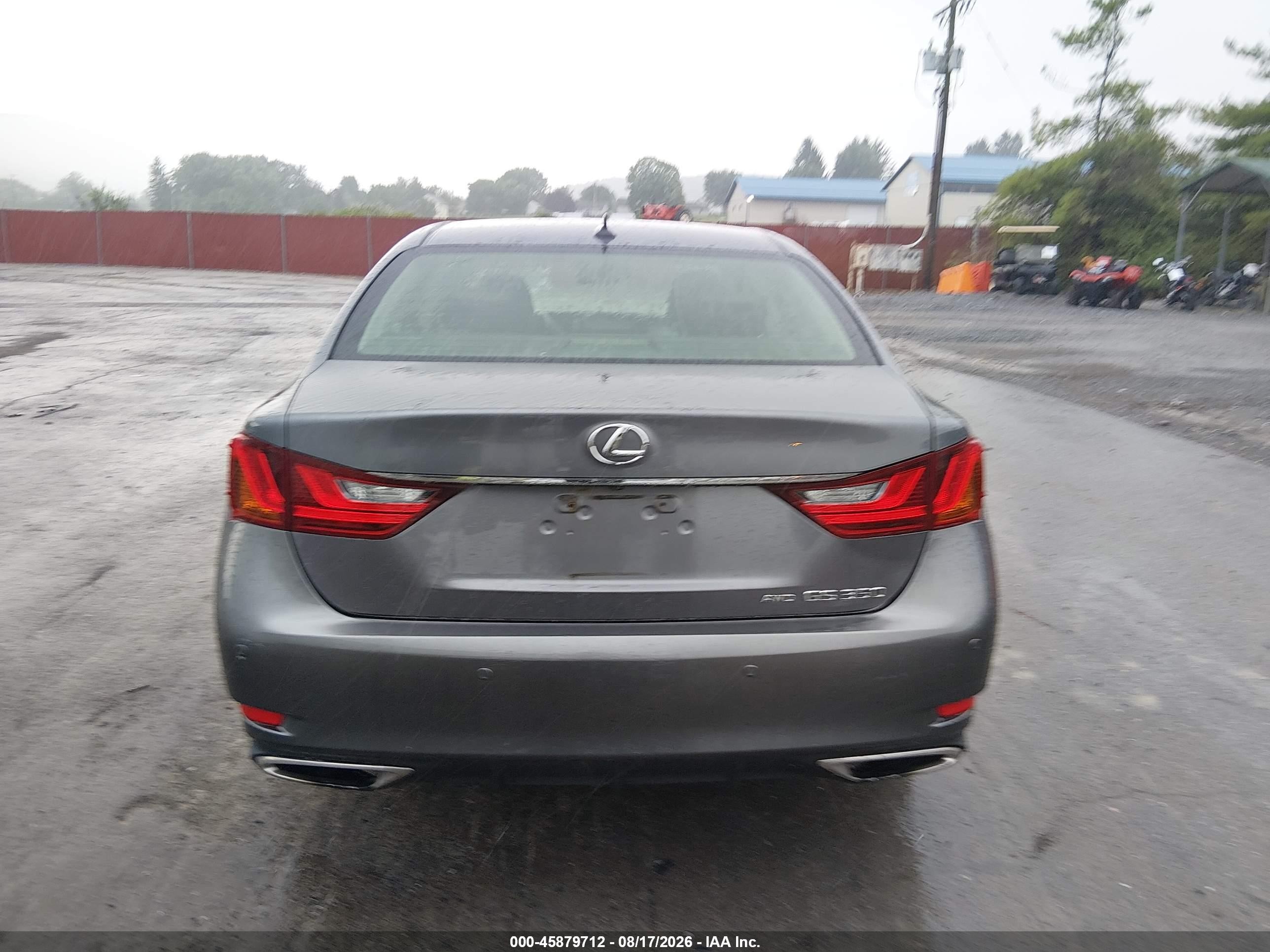 2013 Lexus Gs 350 Gray vin: JTHCE1BL0D5012393