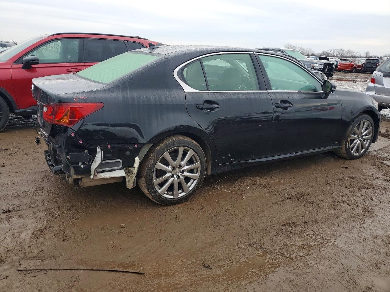 2013 Lexus Gs 350 Black vin: JTHCE1BL0D5013995
