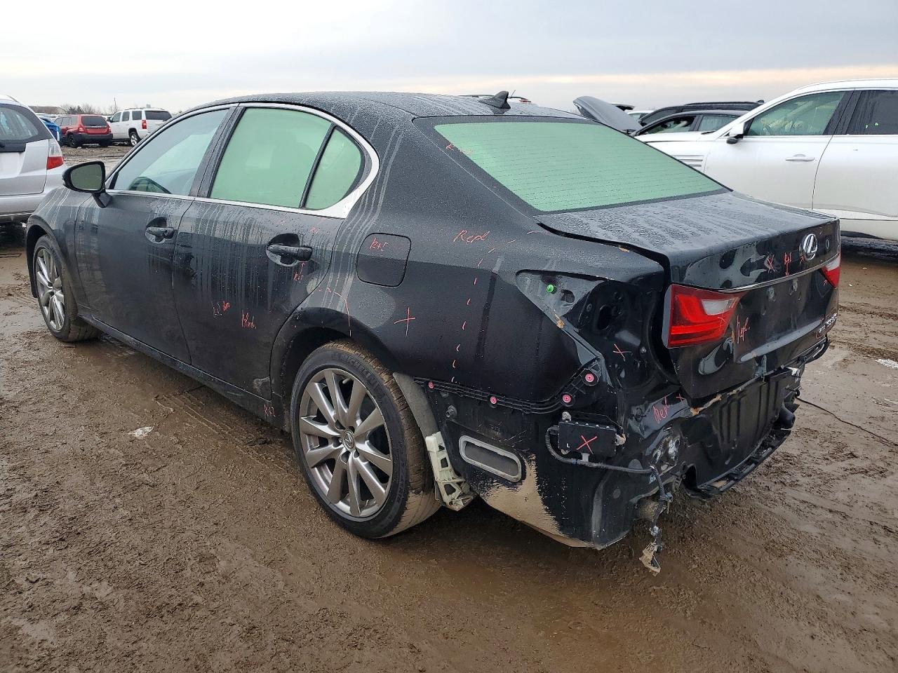2013 Lexus Gs 350 Black vin: JTHCE1BL0D5013995