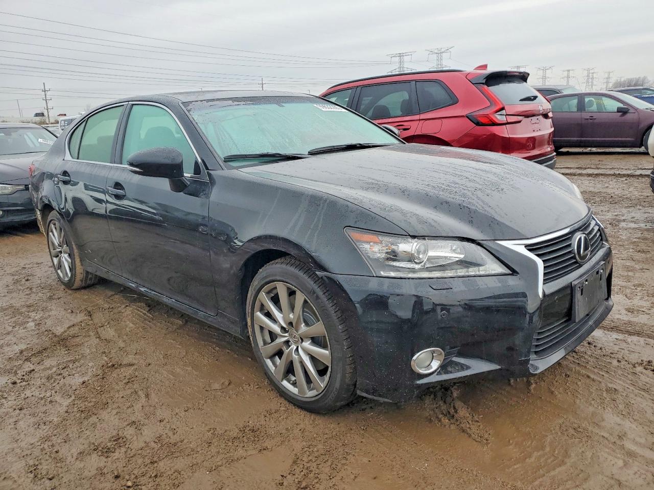2013 Lexus Gs 350 Black vin: JTHCE1BL0D5013995