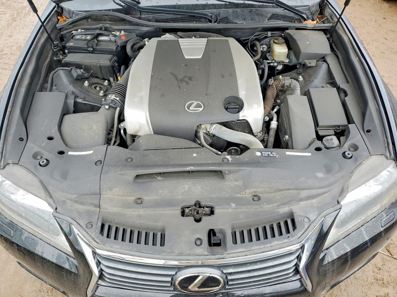 2013 Lexus Gs 350 Black vin: JTHCE1BL0D5013995