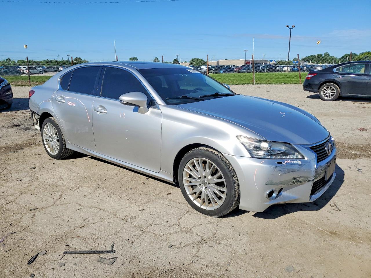 2013 Lexus Gs 350 Silver vin: JTHCE1BL0D5016962