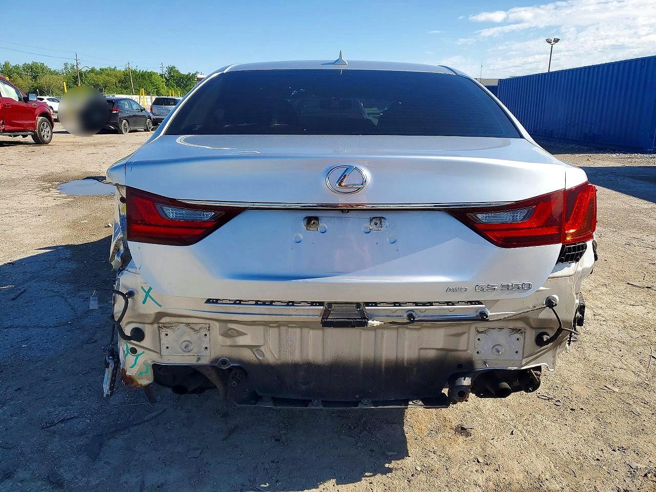 2013 Lexus Gs 350 Silver vin: JTHCE1BL0D5016962