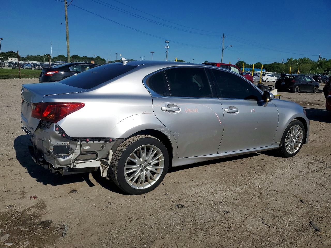 2013 Lexus Gs 350 Silver vin: JTHCE1BL0D5016962