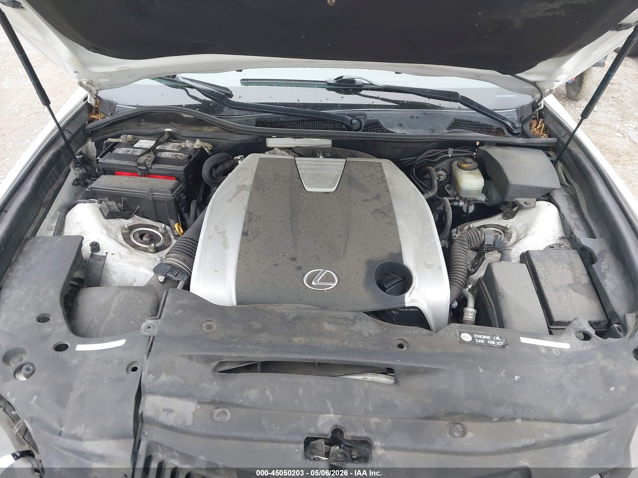 2013 Lexus Gs 350   White vin: JTHCE1BL0D5017173