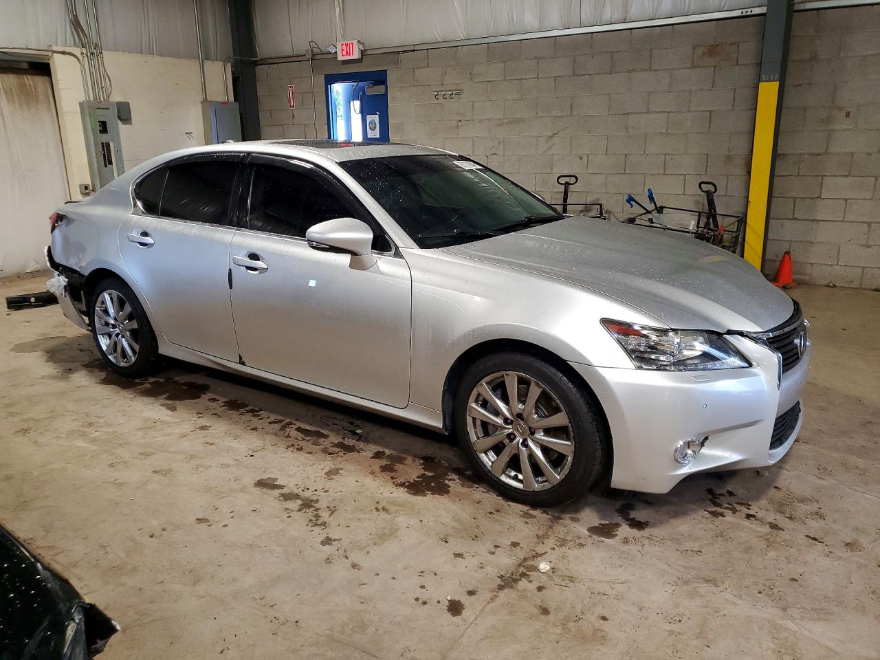 2014 Lexus Gs 350 Gray vin: JTHCE1BL0E5024741