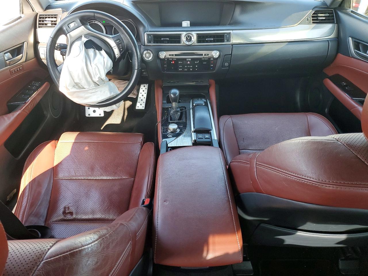 2014 Lexus Gs 350 White vin: JTHCE1BL0E5027851