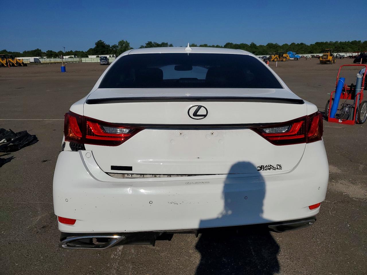 2014 Lexus Gs 350 White vin: JTHCE1BL0E5027851