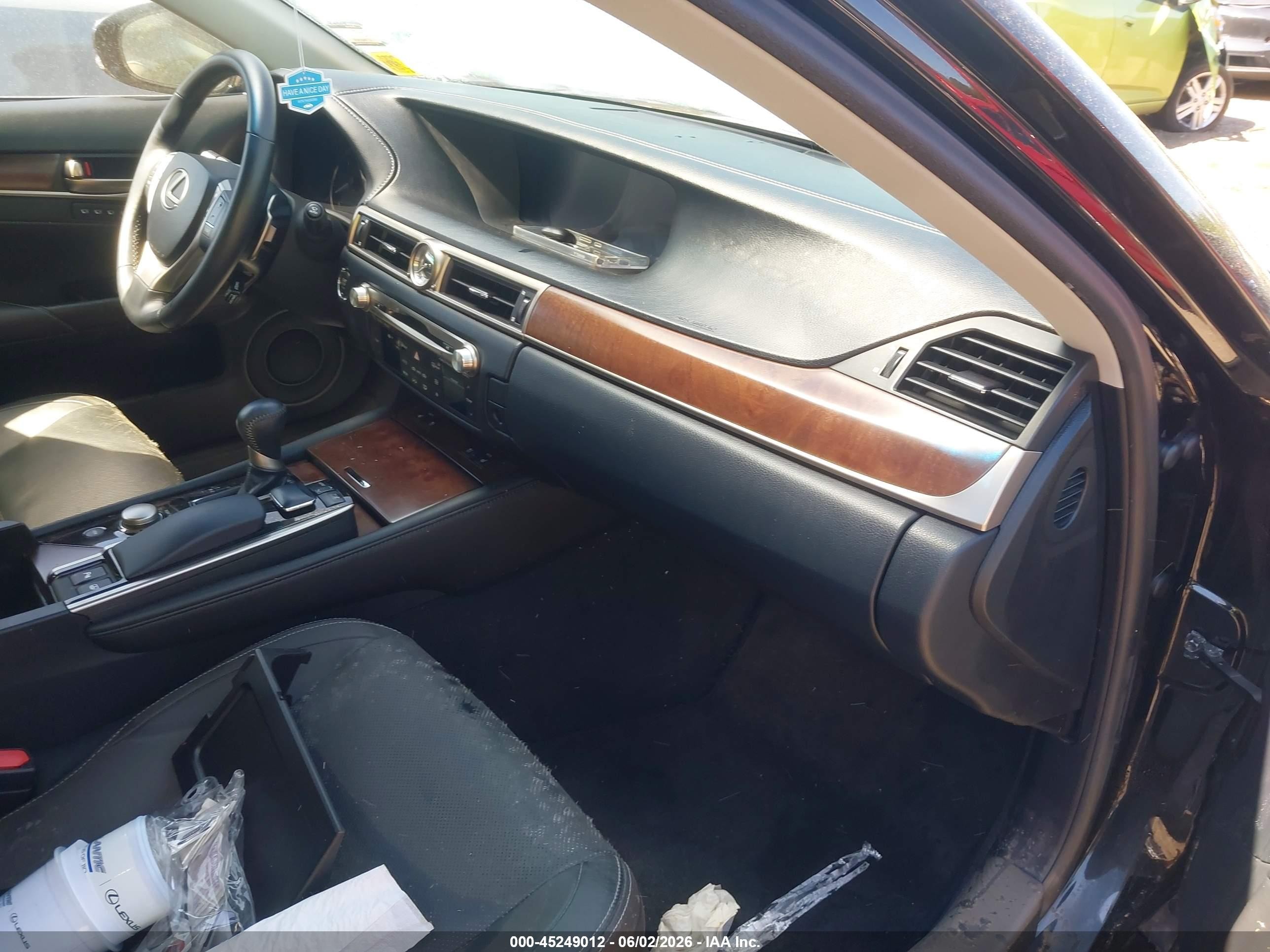 2014 Lexus Gs 350 Black vin: JTHCE1BL0E5027882