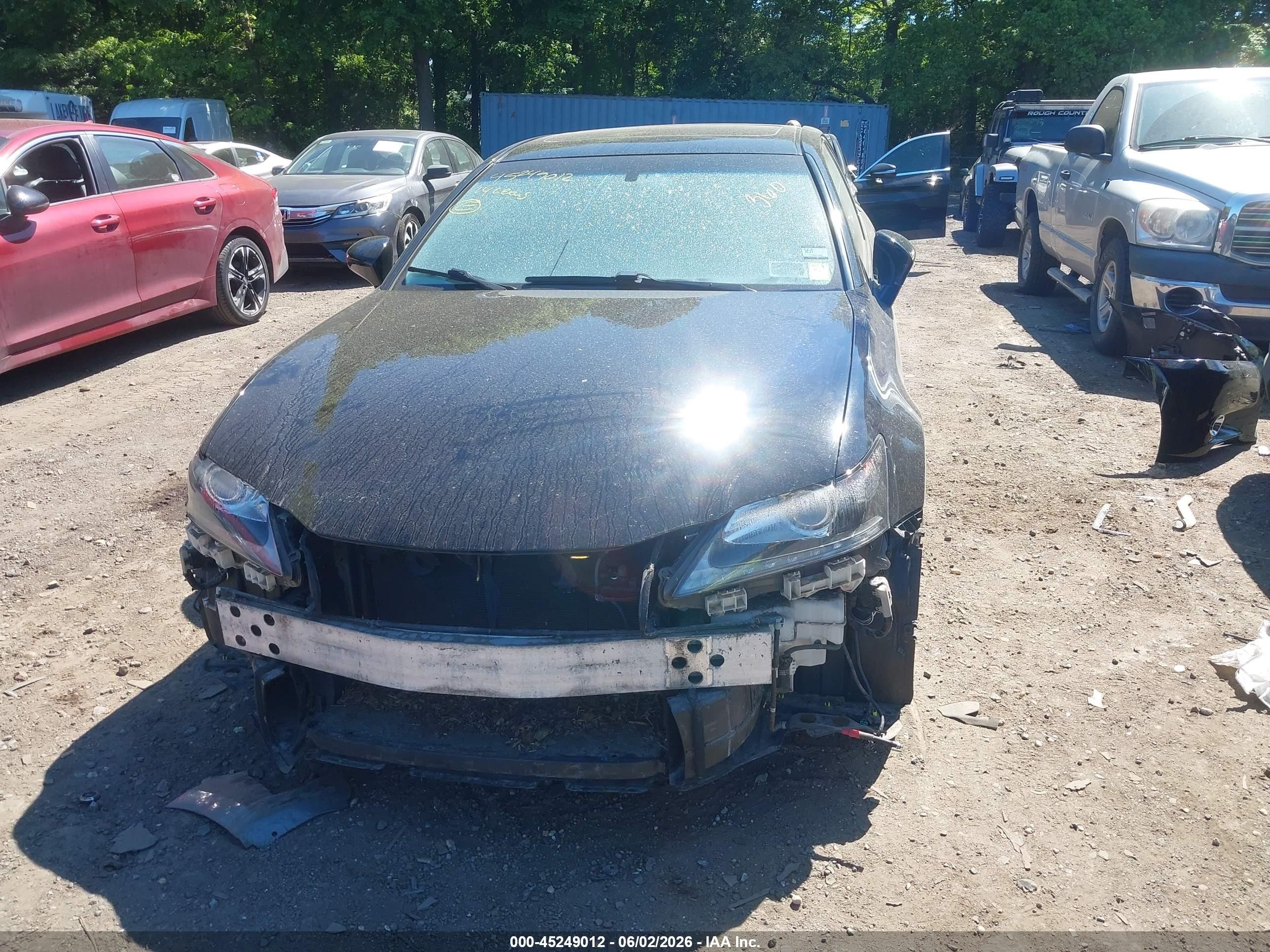 2014 Lexus Gs 350 Black vin: JTHCE1BL0E5027882