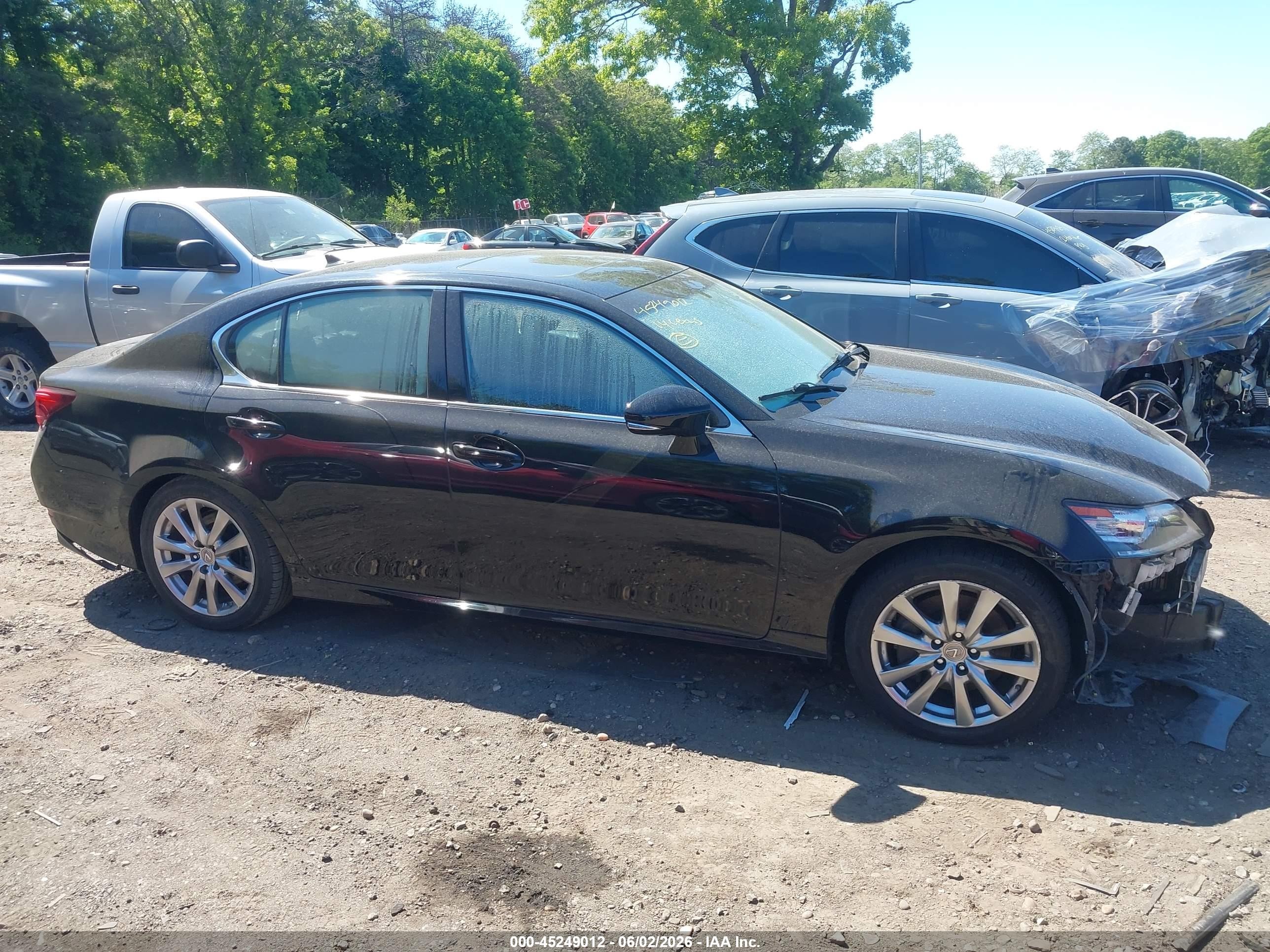 2014 Lexus Gs 350 Black vin: JTHCE1BL0E5027882