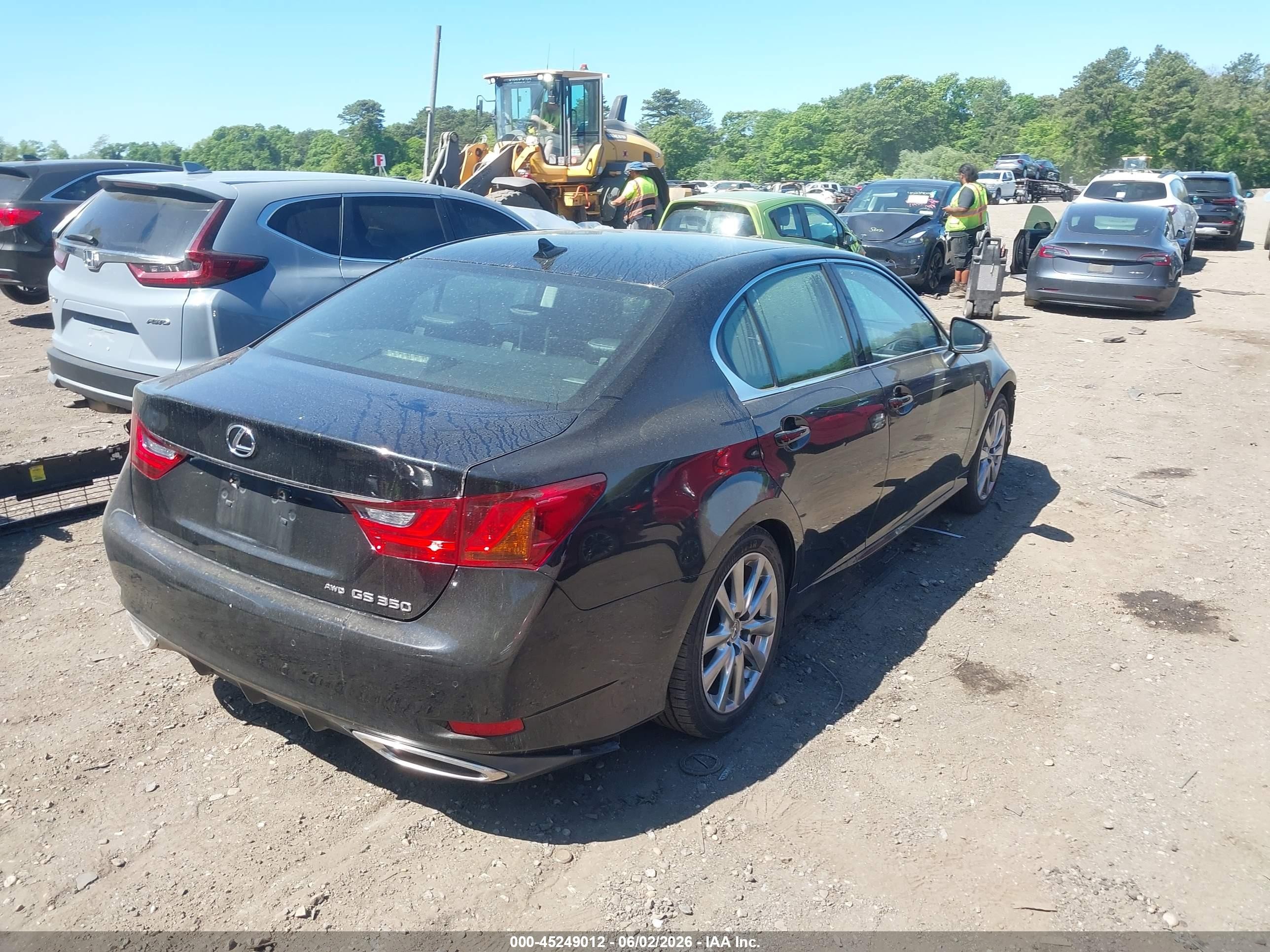 2014 Lexus Gs 350 Black vin: JTHCE1BL0E5027882