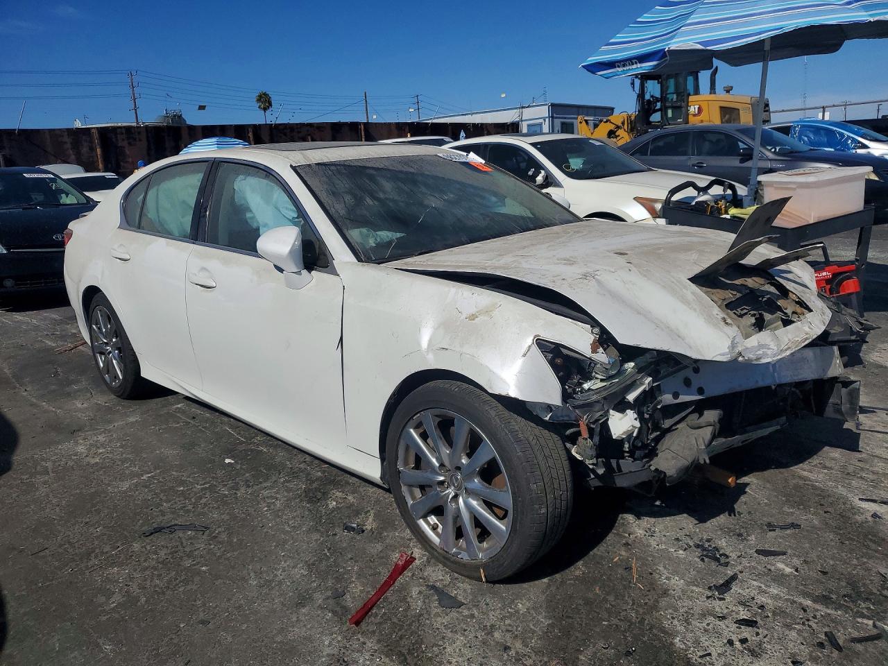 2015 Lexus Gs 350 White vin: JTHCE1BL0FA001582