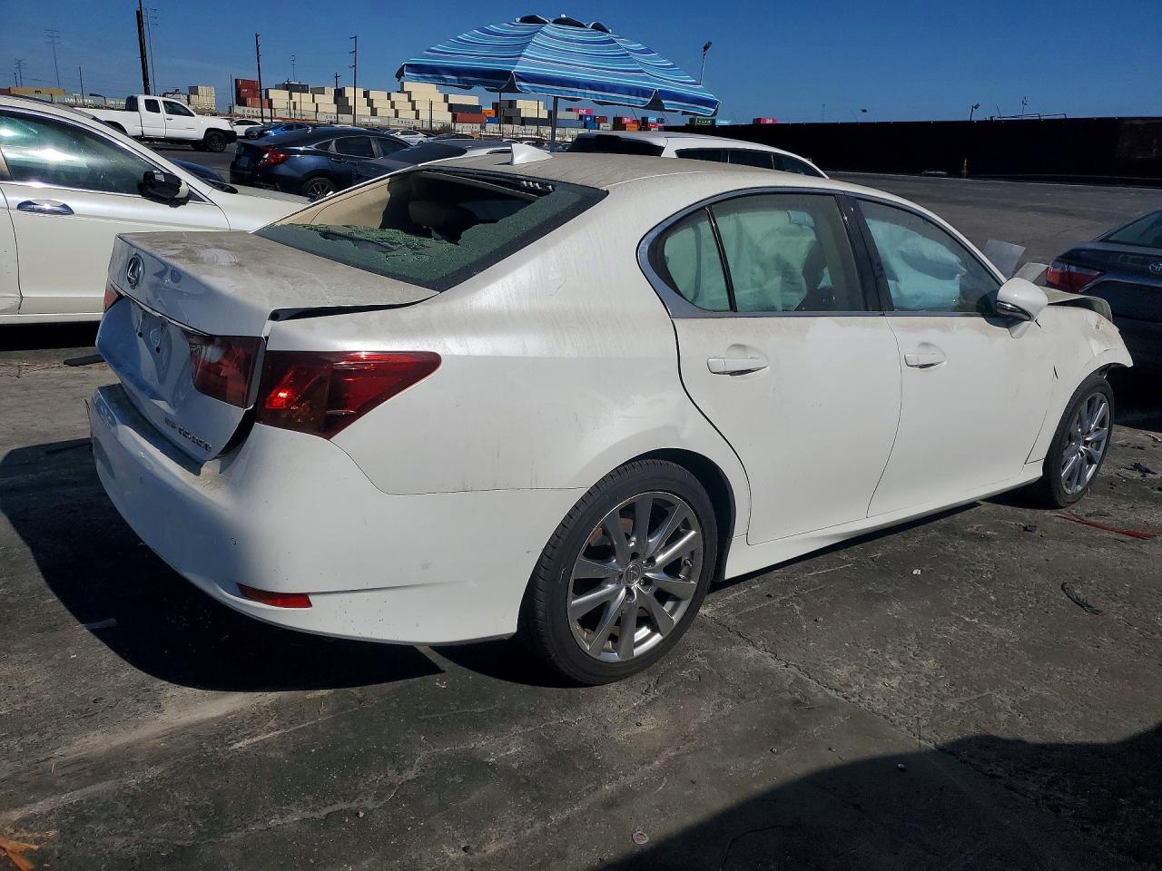 2015 Lexus Gs 350 White vin: JTHCE1BL0FA001582