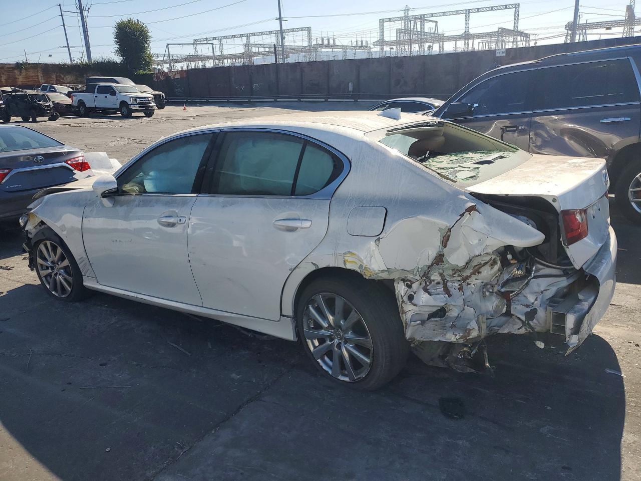 2015 Lexus Gs 350 White vin: JTHCE1BL0FA001582