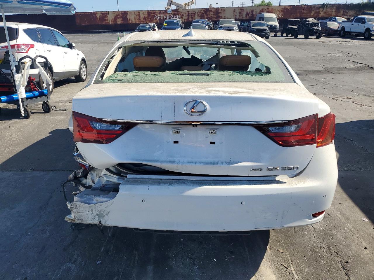 2015 Lexus Gs 350 White vin: JTHCE1BL0FA001582