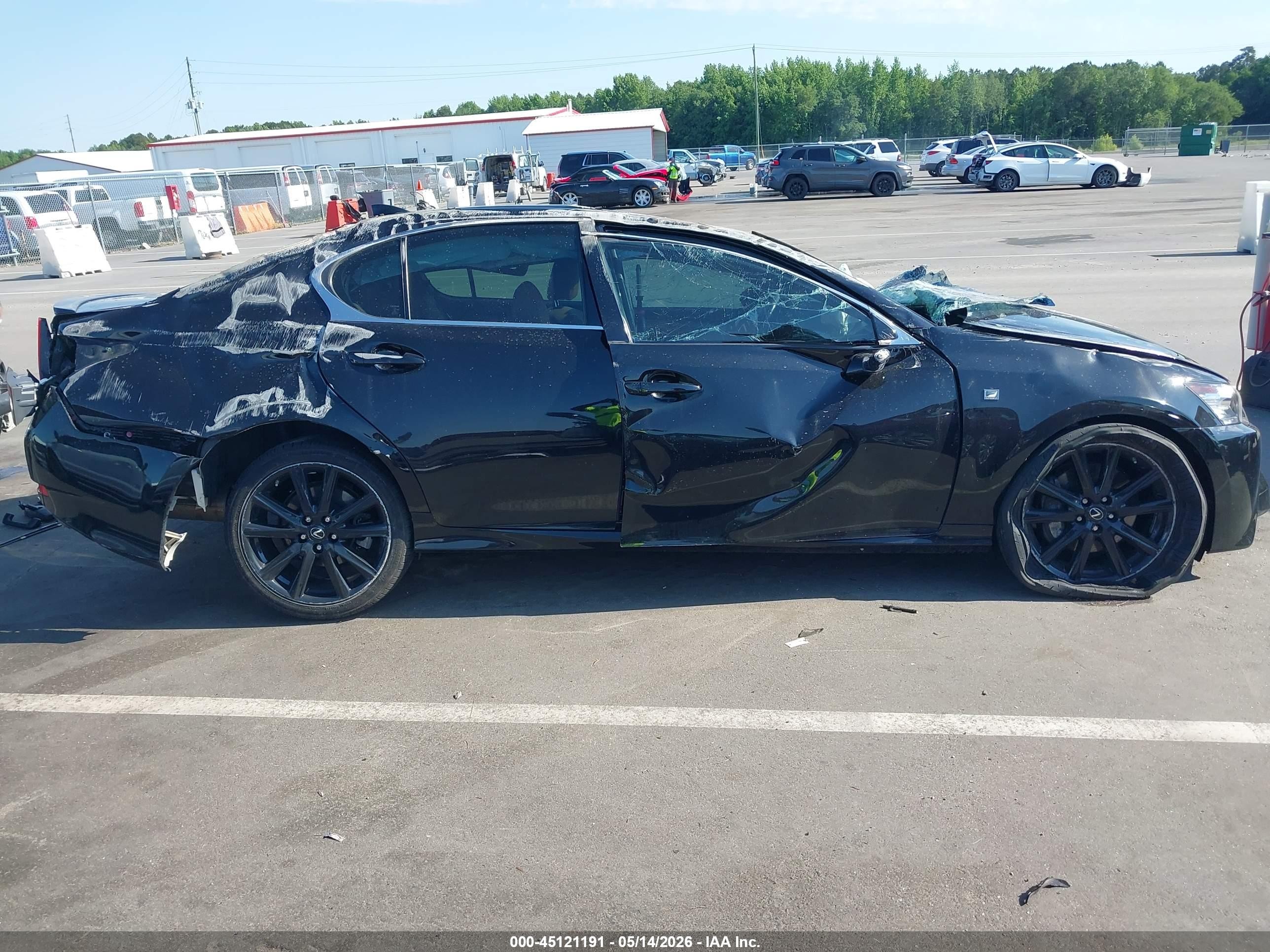 2015 Lexus Gs 350   Black vin: JTHCE1BL0FA002120