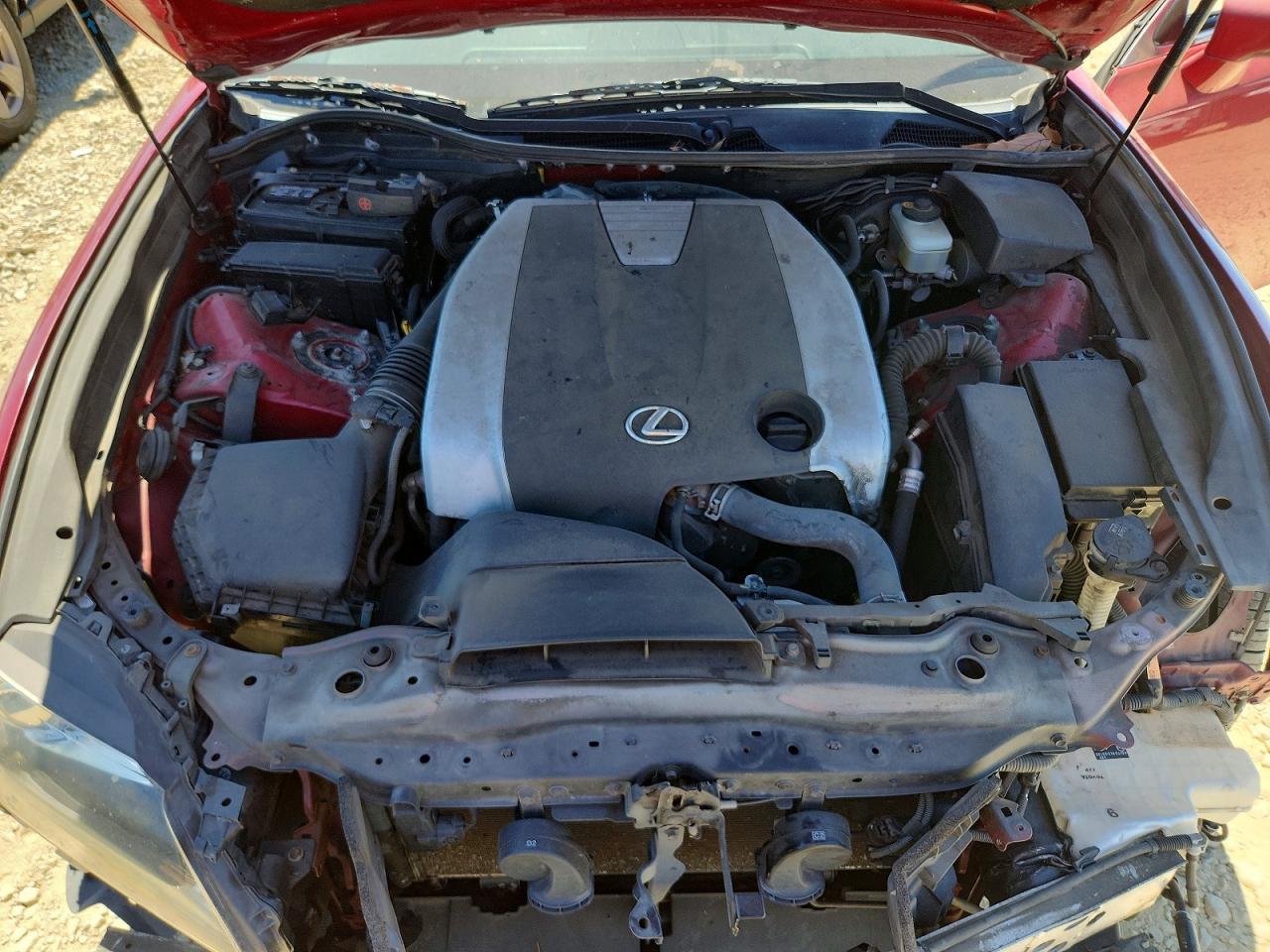 2015 Lexus Gs 350 Burgundy vin: JTHCE1BL0FA003011
