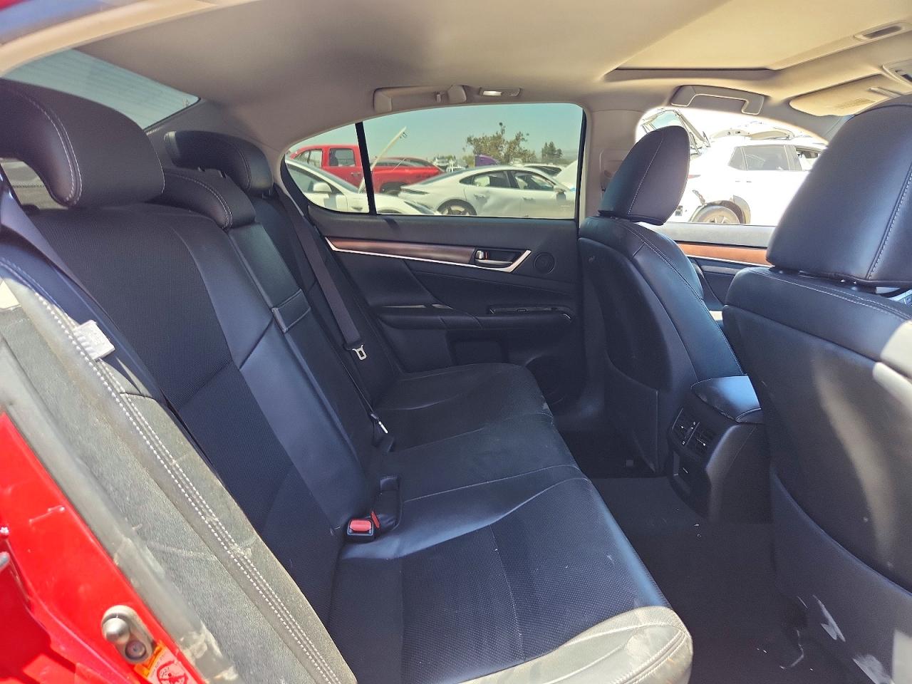 2015 Lexus Gs 350 Burgundy vin: JTHCE1BL0FA003011