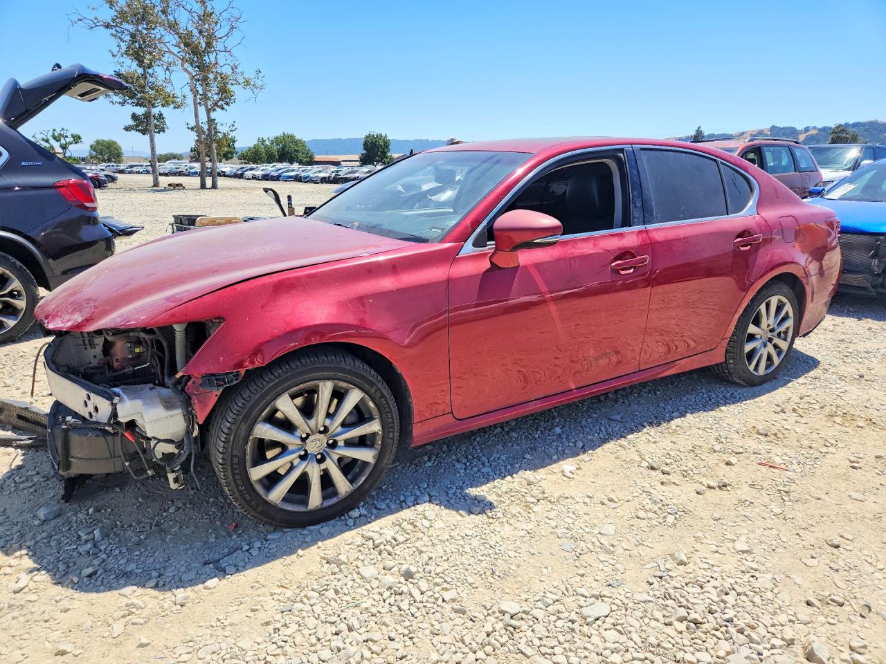 2015 Lexus Gs 350 Burgundy vin: JTHCE1BL0FA003011
