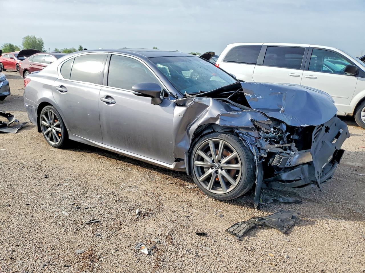 2015 Lexus Gs 350 Серый vin: JTHCE1BL0FA008015