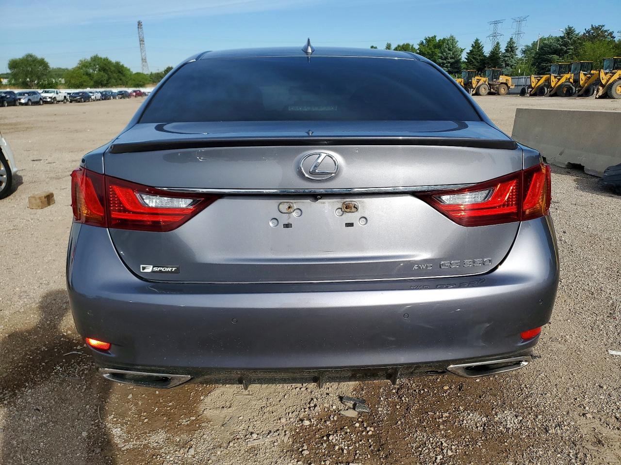 2015 Lexus Gs 350 Серый vin: JTHCE1BL0FA008015
