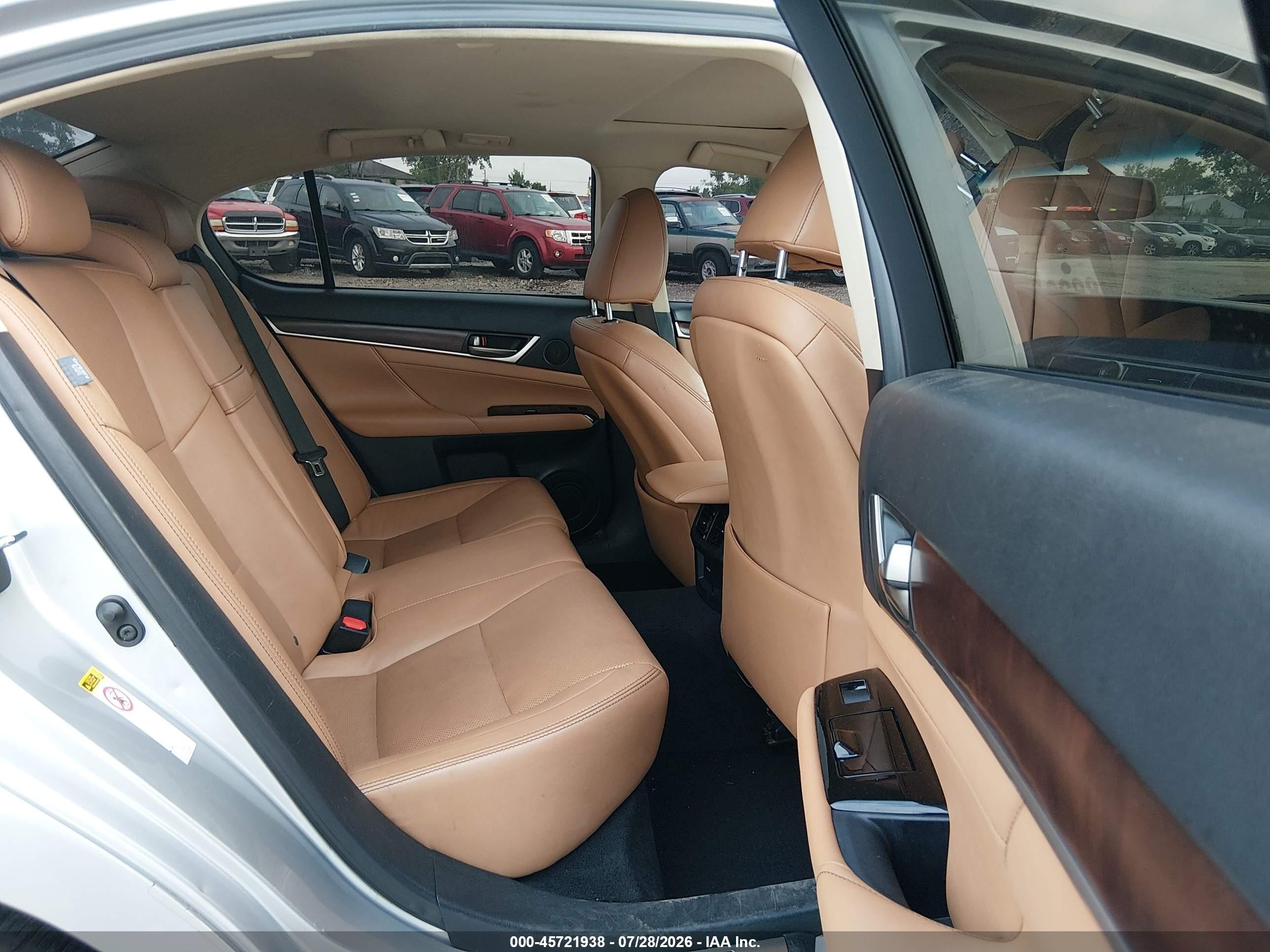 2015 Lexus Gs 350   Silver vin: JTHCE1BL0FA008340