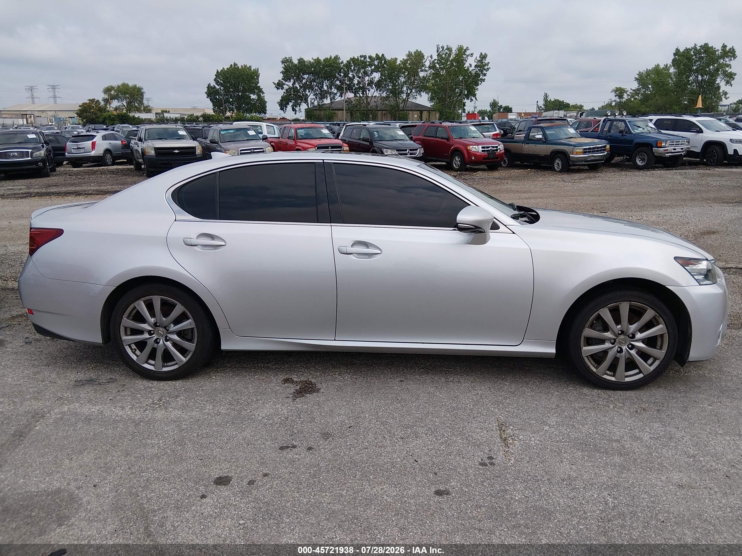 2015 Lexus Gs 350   Silver vin: JTHCE1BL0FA008340