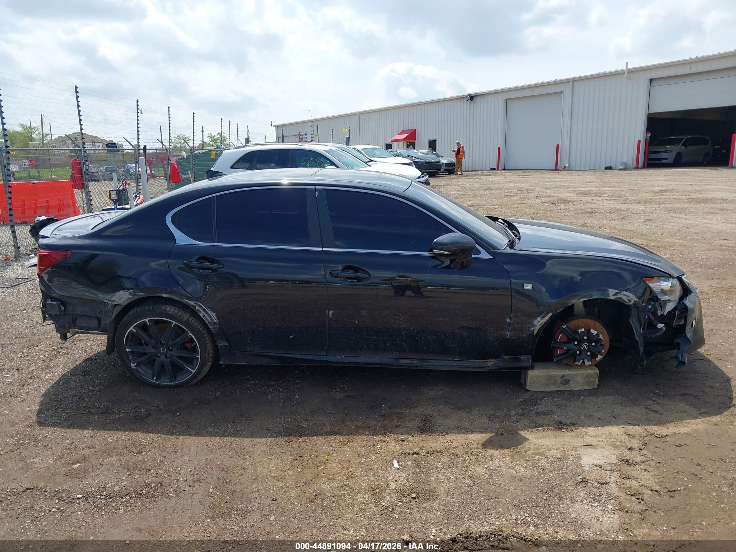 2015 Lexus Gs 350 Black vin: JTHCE1BL0FA009200