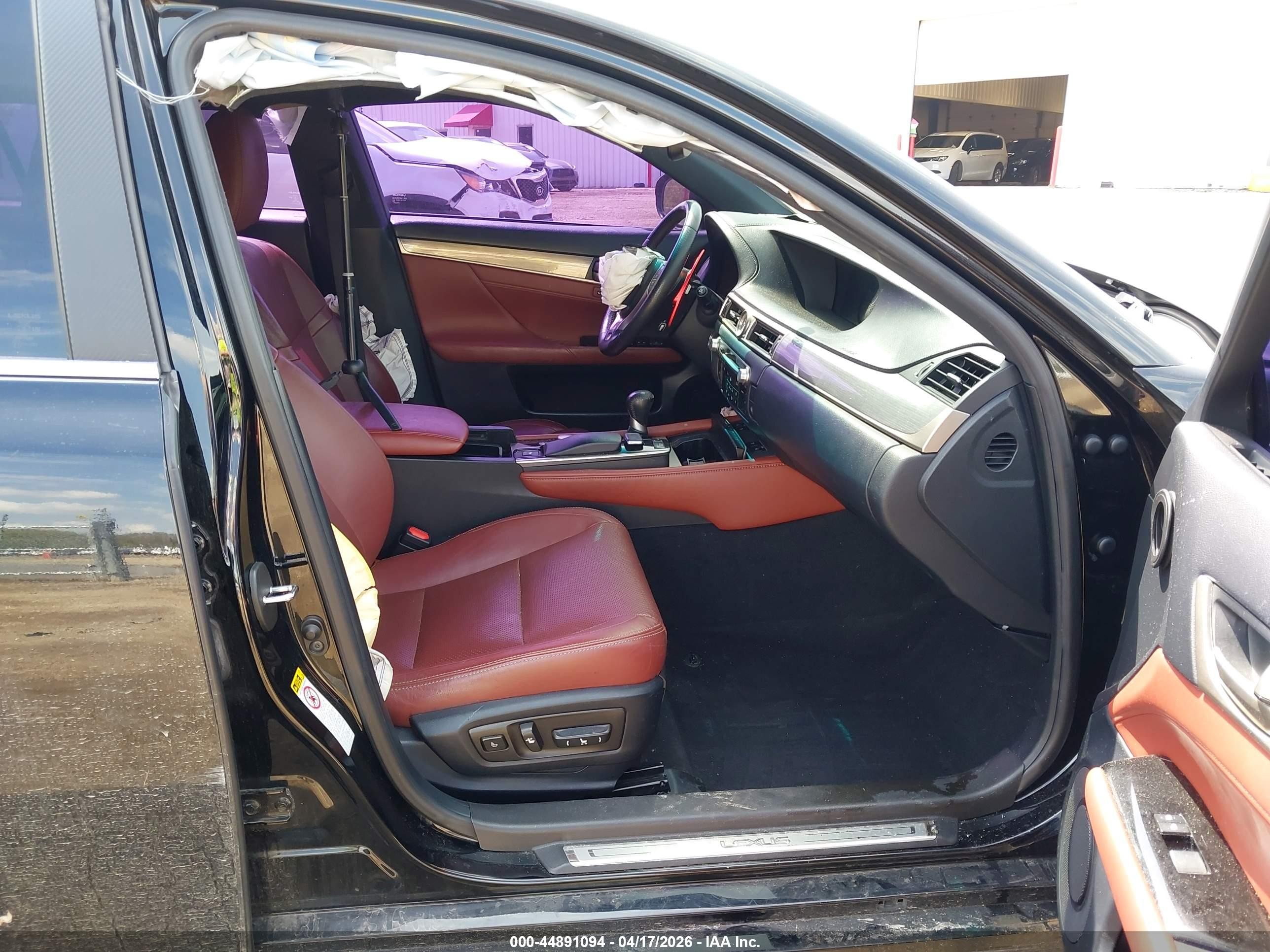 2015 Lexus Gs 350 Black vin: JTHCE1BL0FA009200