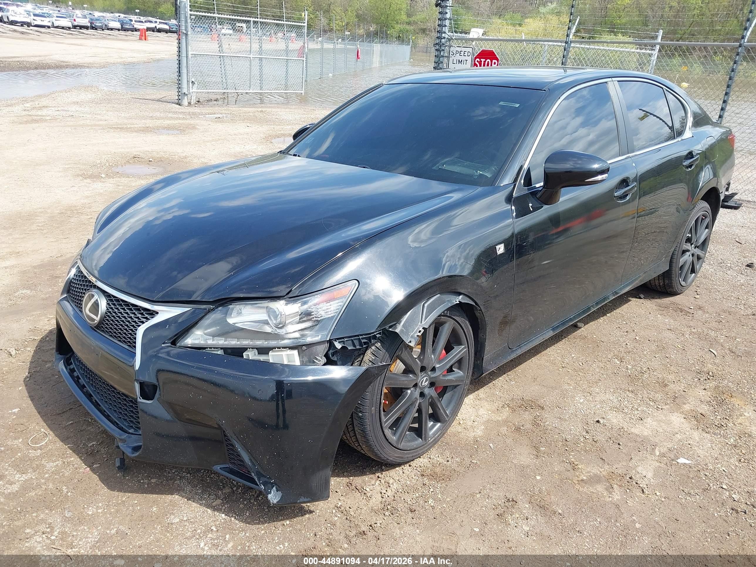 2015 Lexus Gs 350 Black vin: JTHCE1BL0FA009200
