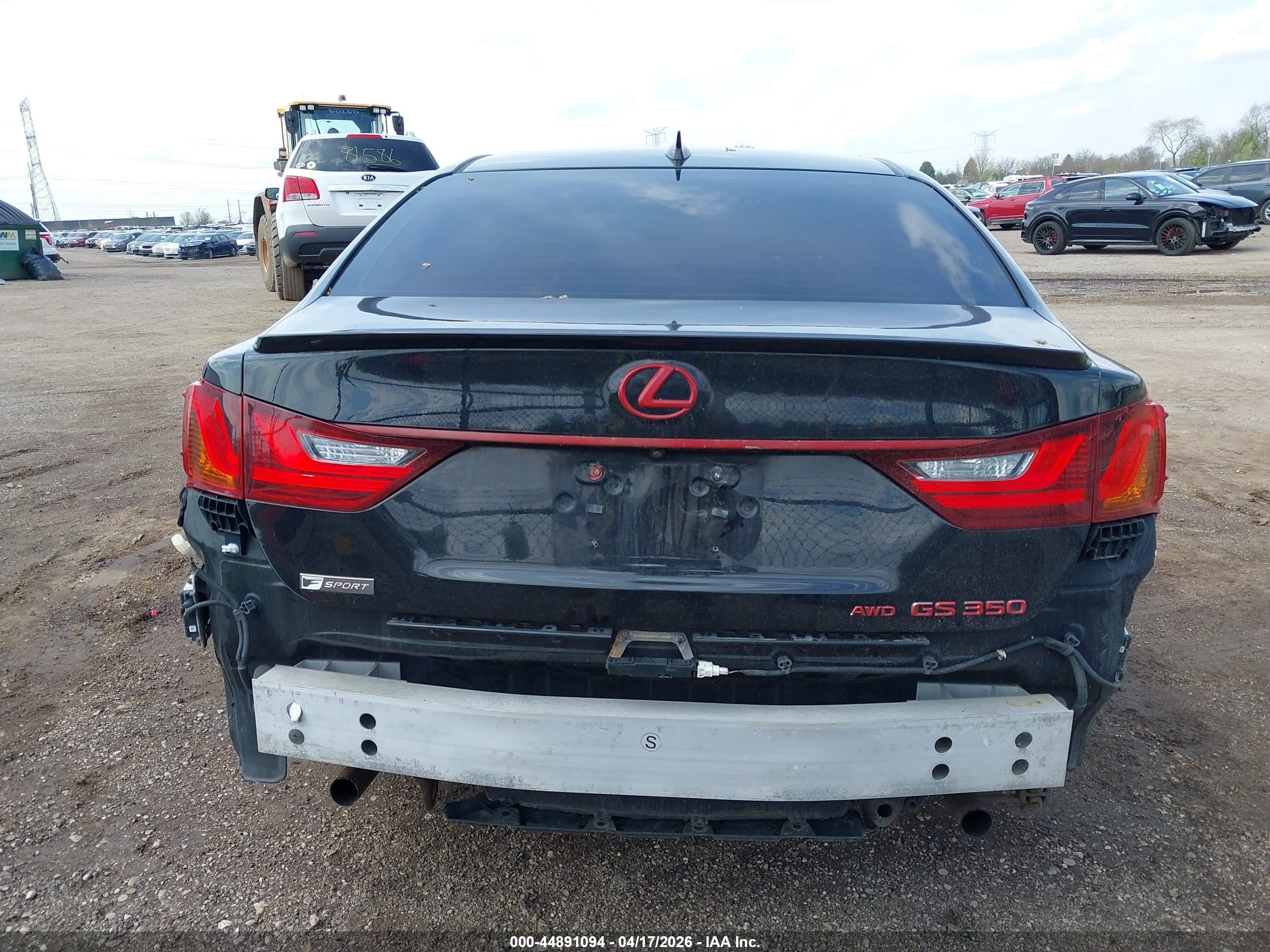 2015 Lexus Gs 350 Black vin: JTHCE1BL0FA009200