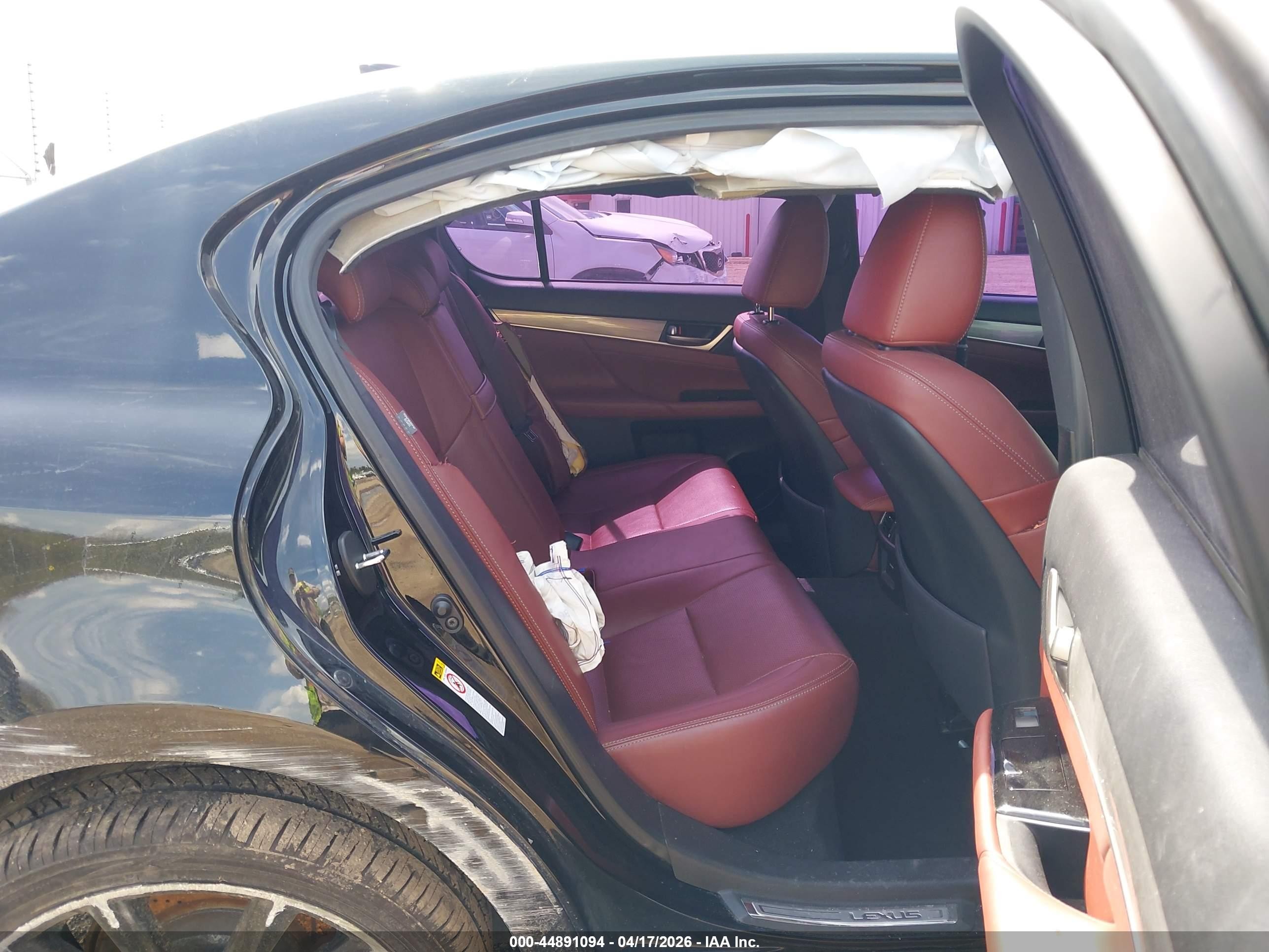 2015 Lexus Gs 350 Black vin: JTHCE1BL0FA009200