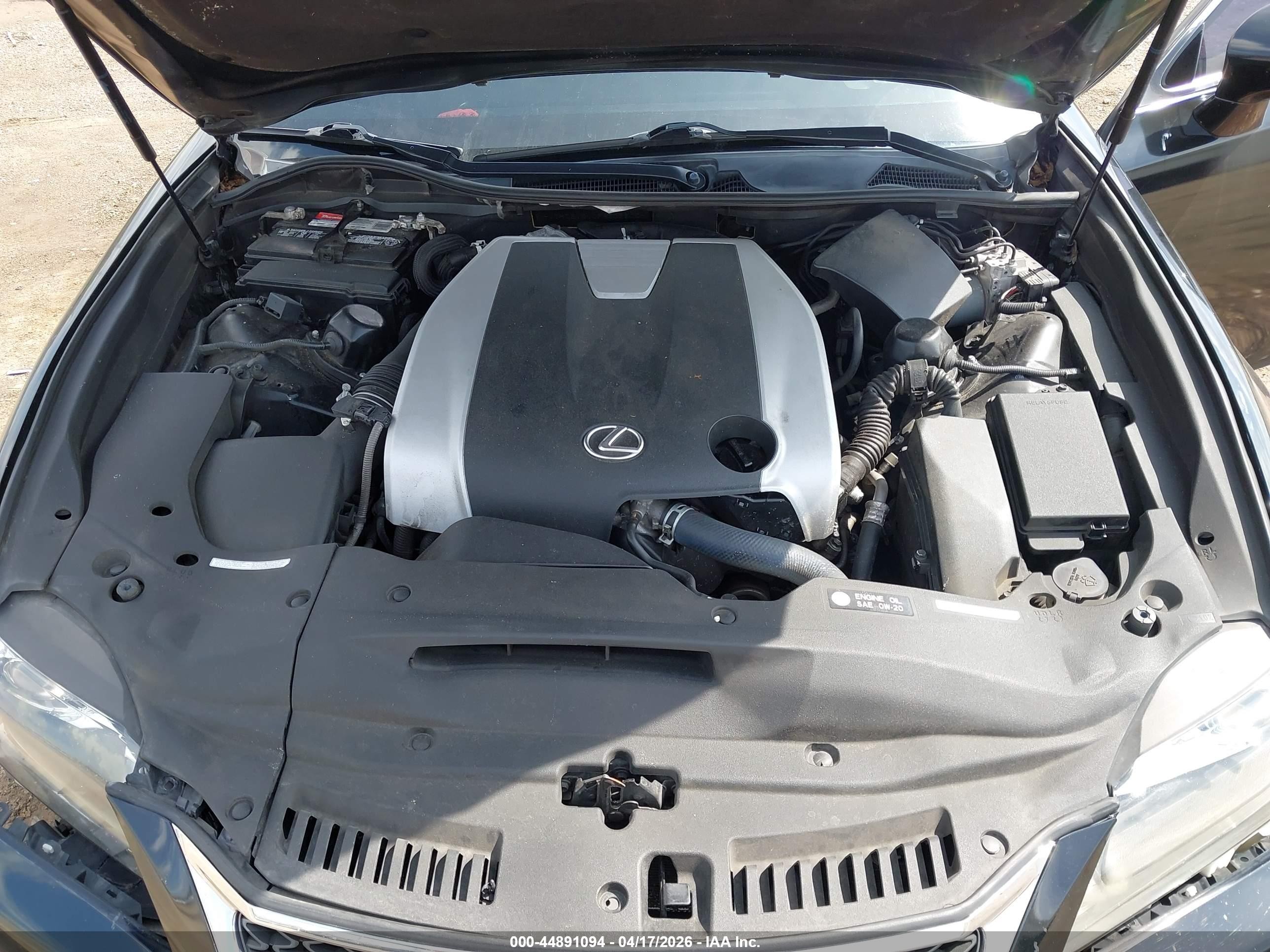 2015 Lexus Gs 350 Black vin: JTHCE1BL0FA009200