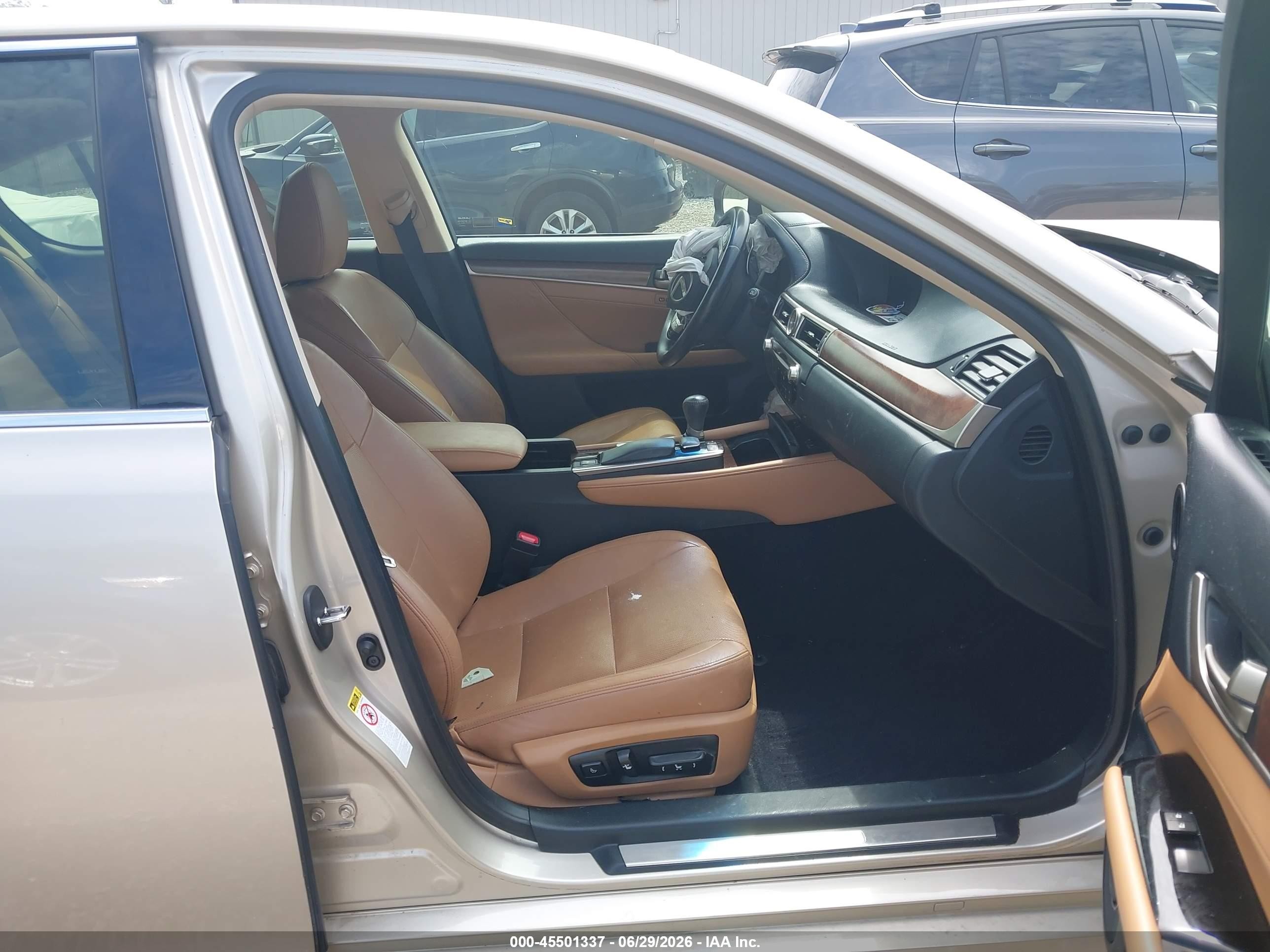 2013 Lexus Gs 350   Gold vin: JTHCE1BL1D5001807