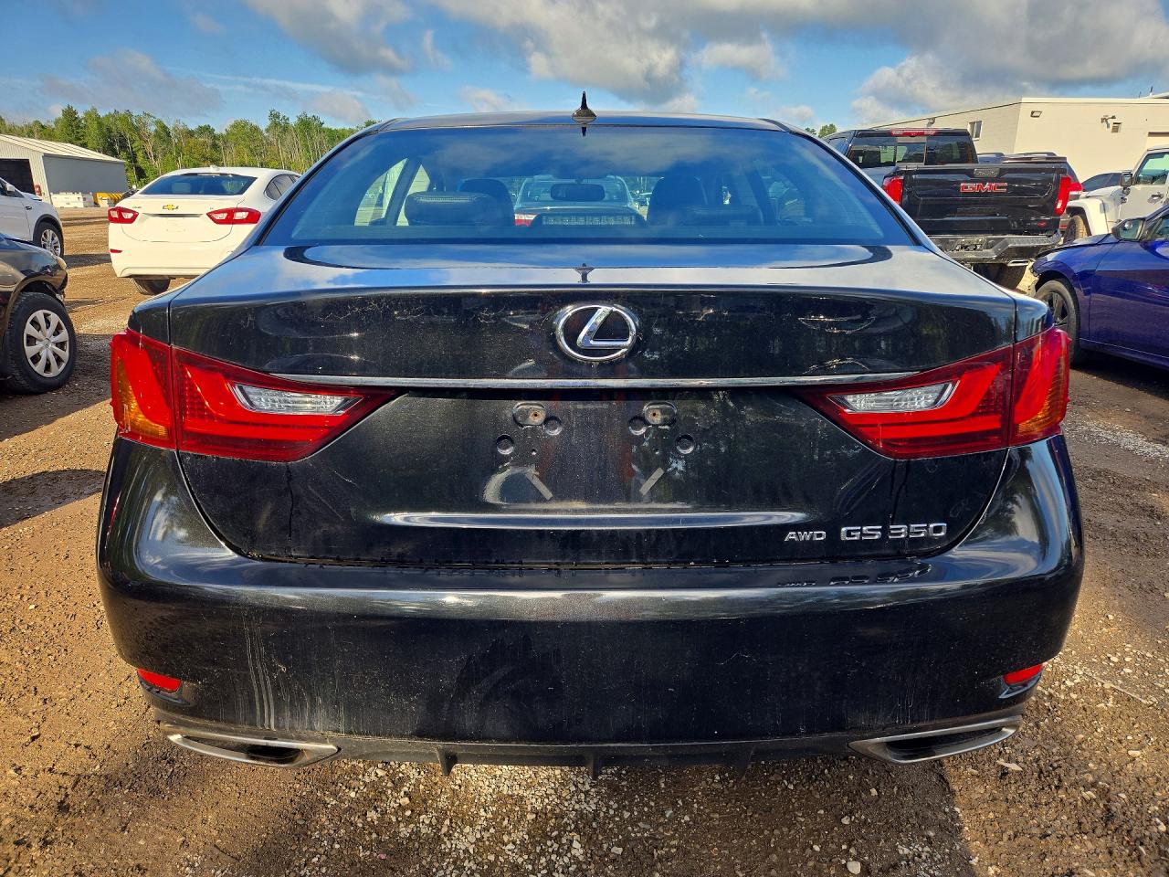2013 Lexus Gs 350 Black vin: JTHCE1BL1D5004058