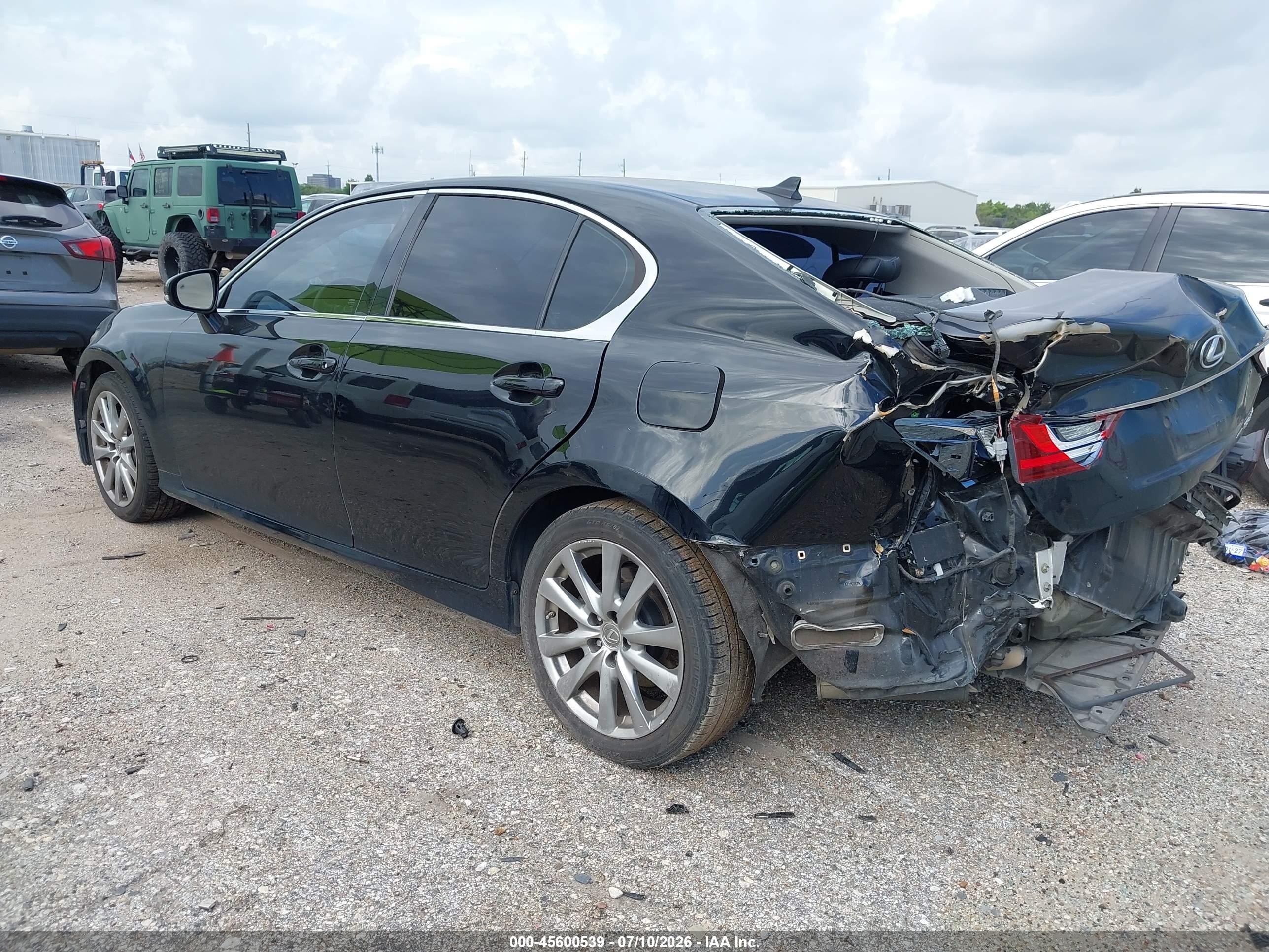 2013 Lexus Gs 350   Black vin: JTHCE1BL1D5007011