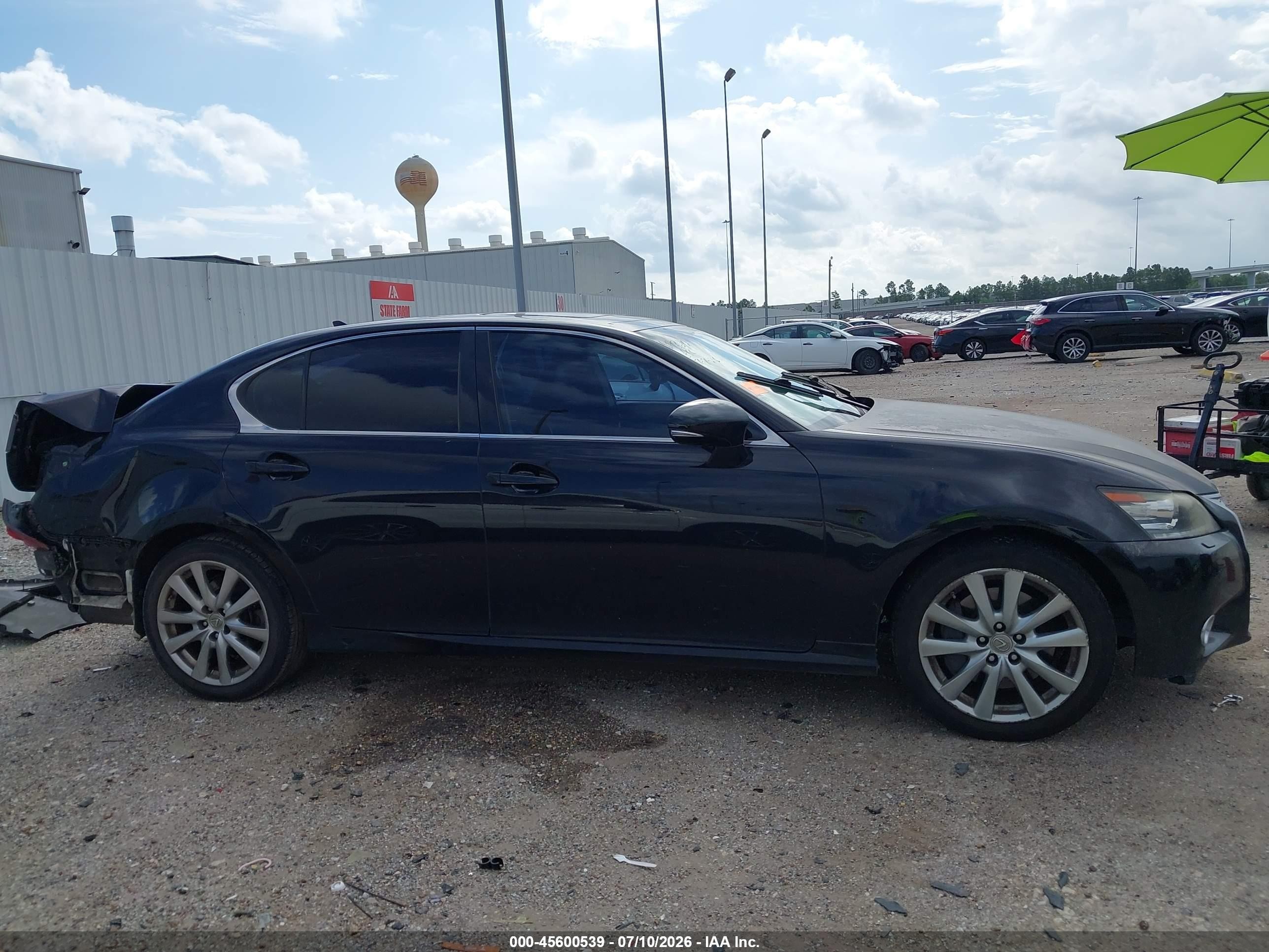 2013 Lexus Gs 350   Black vin: JTHCE1BL1D5007011