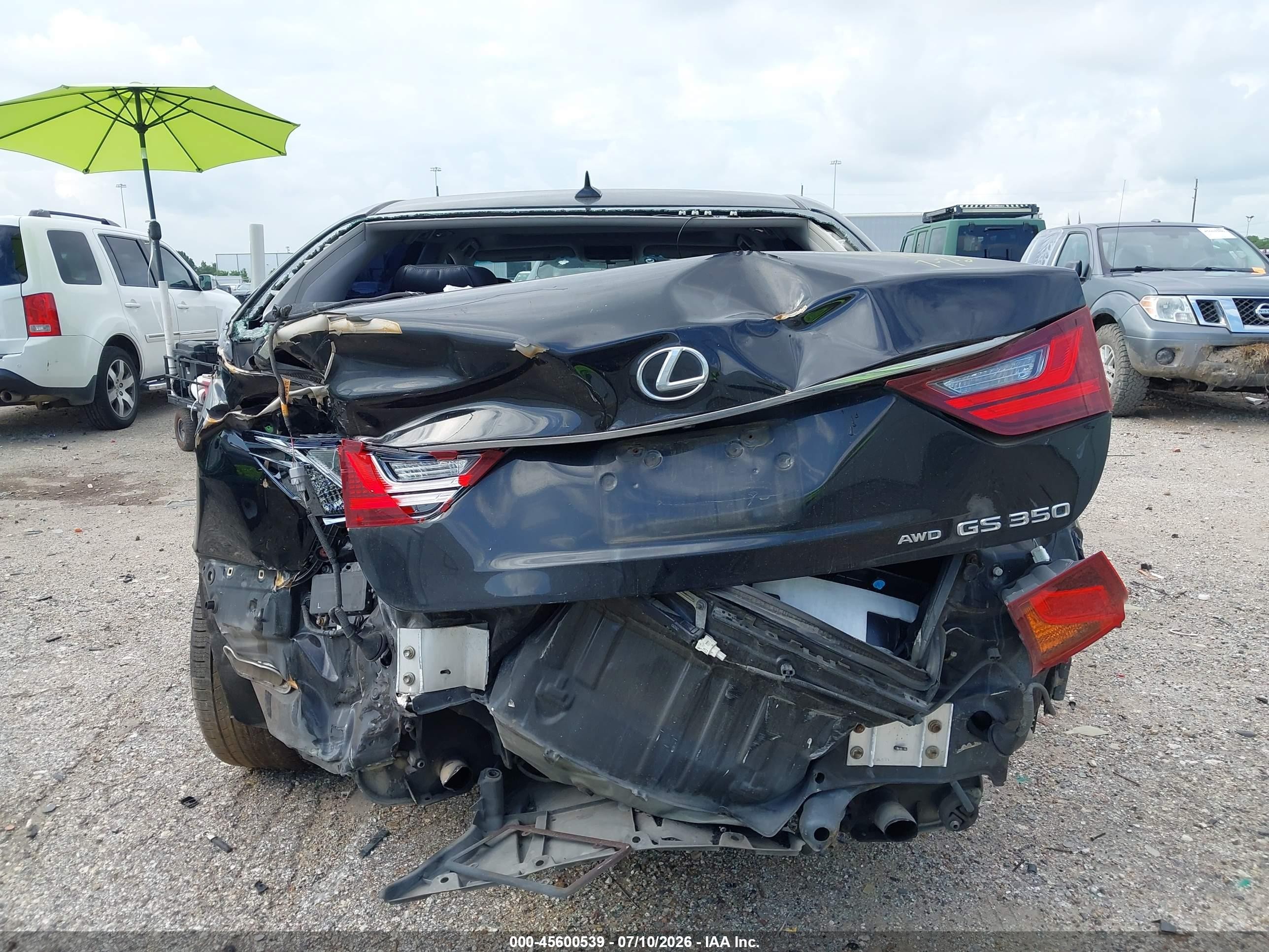 2013 Lexus Gs 350   Black vin: JTHCE1BL1D5007011