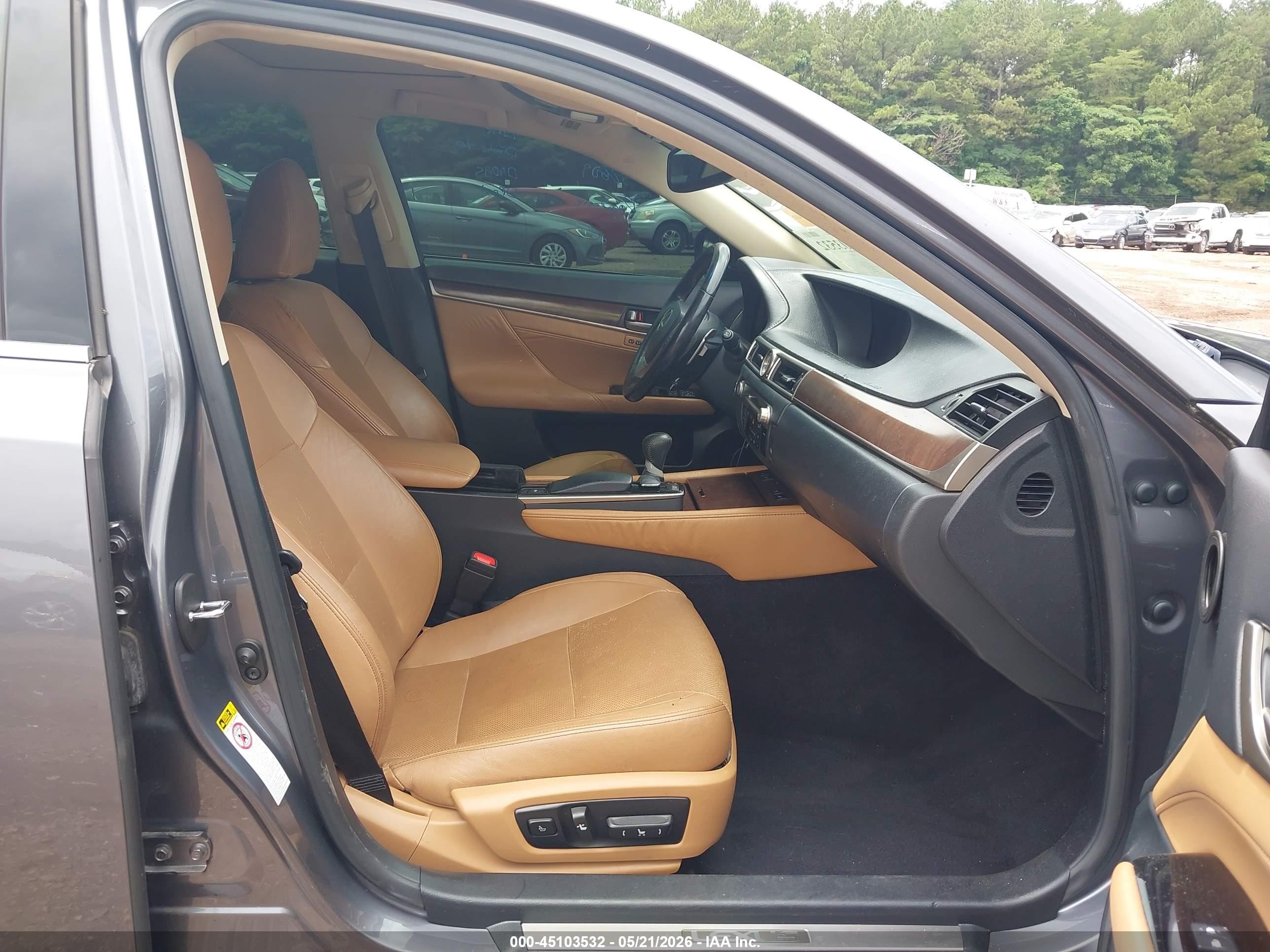 2013 Lexus Gs 350 Gray vin: JTHCE1BL1D5007199