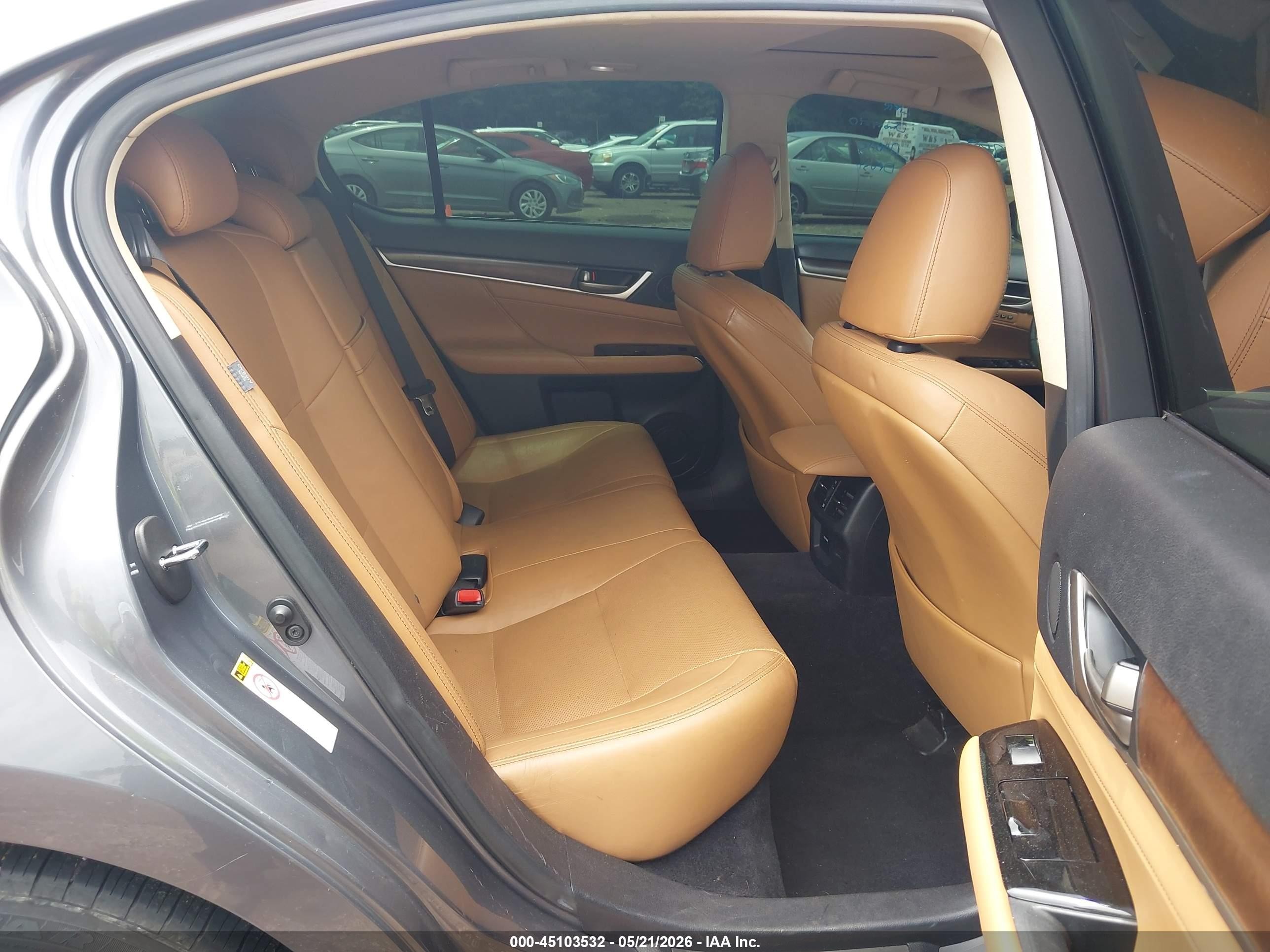 2013 Lexus Gs 350 Gray vin: JTHCE1BL1D5007199
