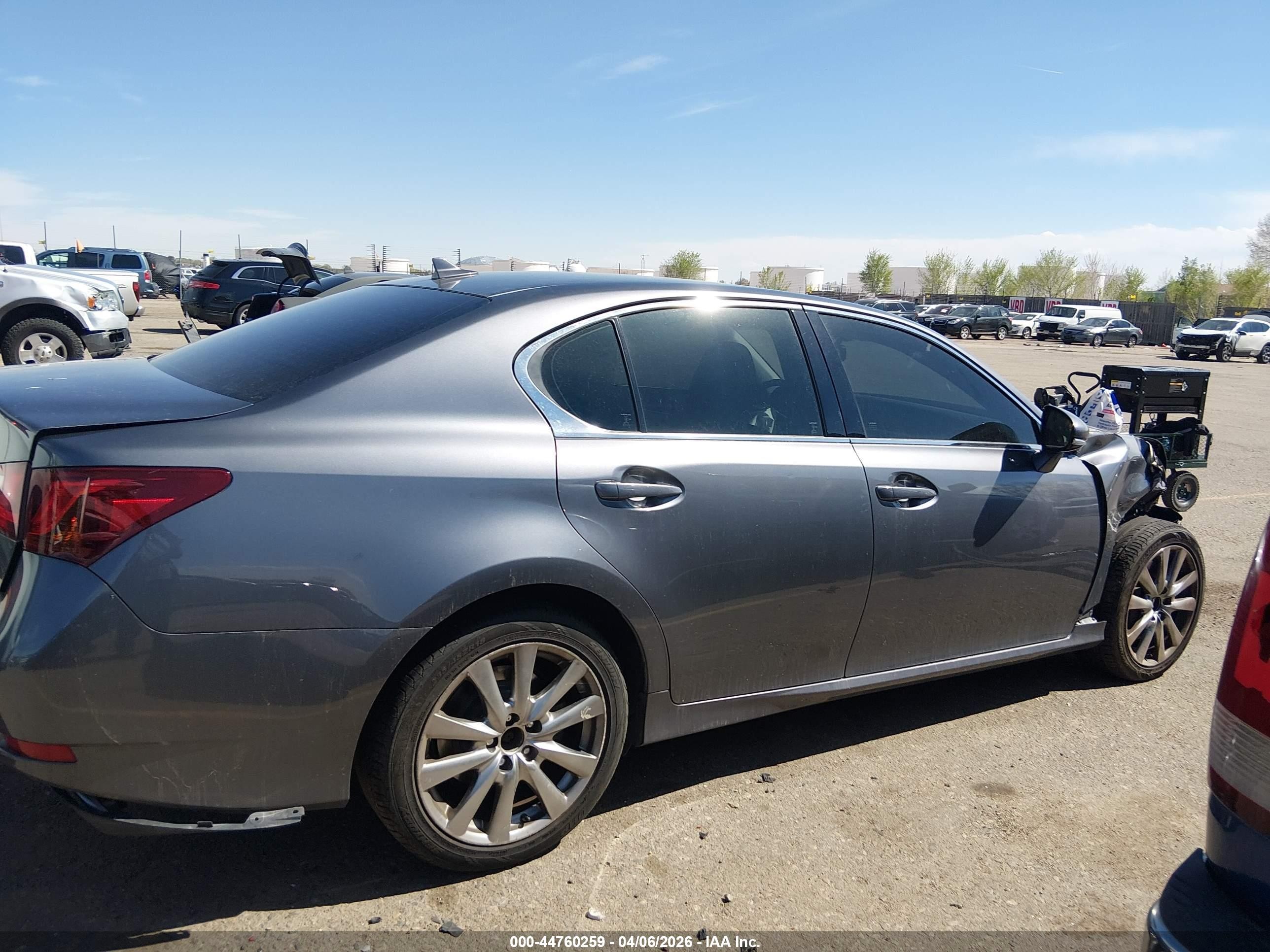 2013 Lexus Gs 350   Gray vin: JTHCE1BL1D5010541