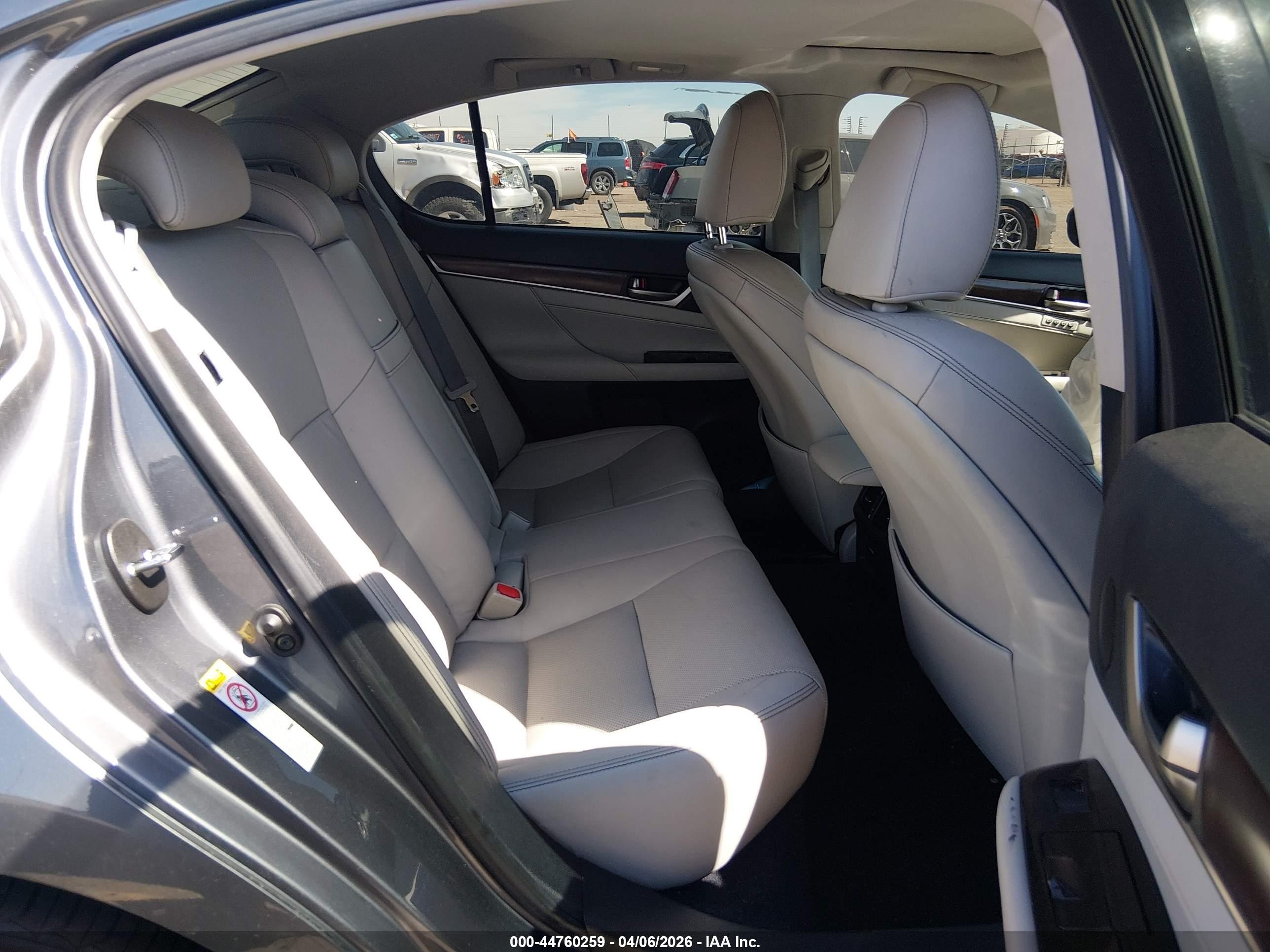 2013 Lexus Gs 350   Gray vin: JTHCE1BL1D5010541