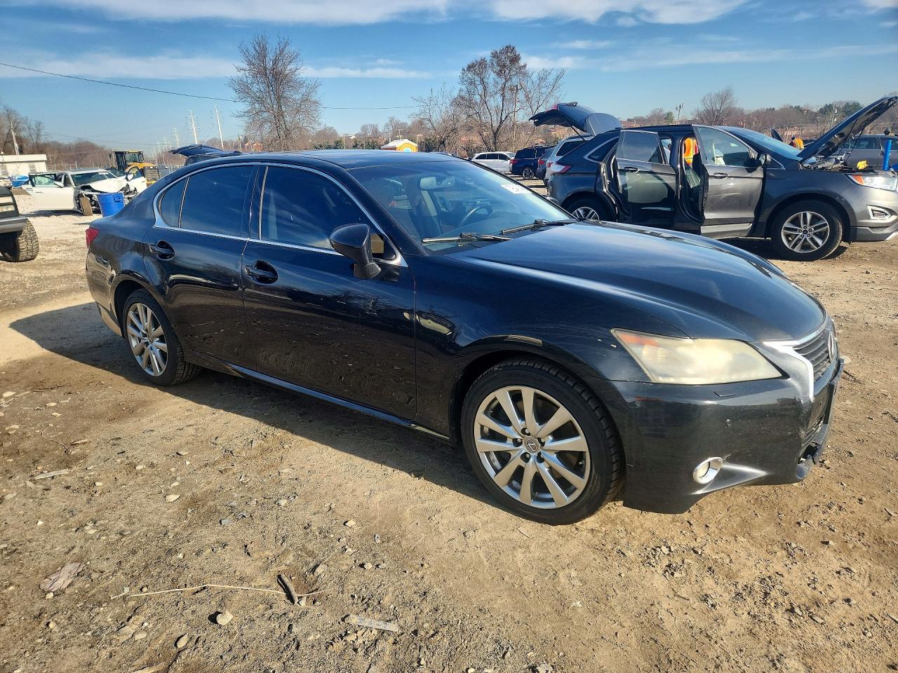 2013 Lexus Gs 350 Base Черный vin: JTHCE1BL1D5014265