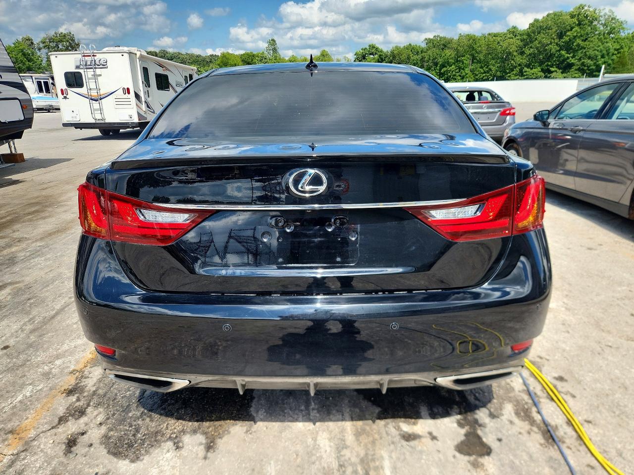2013 Lexus Gs 350 Black vin: JTHCE1BL1D5015657